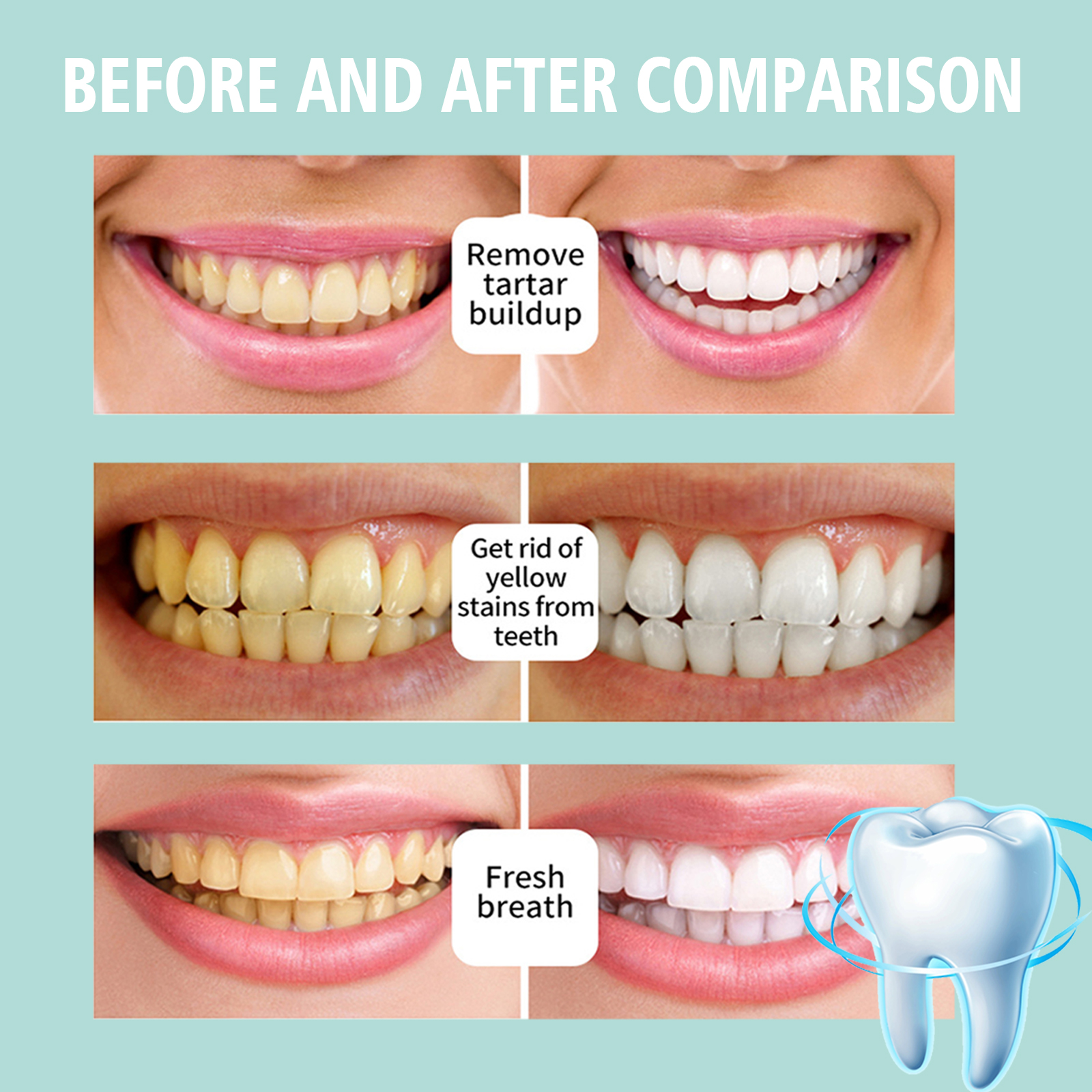 Foam Teeth Cleansing Mousse Deep Cleaning Stain Removal Breath Freshening Gum Care For Daily Oral Hygiene 60ml