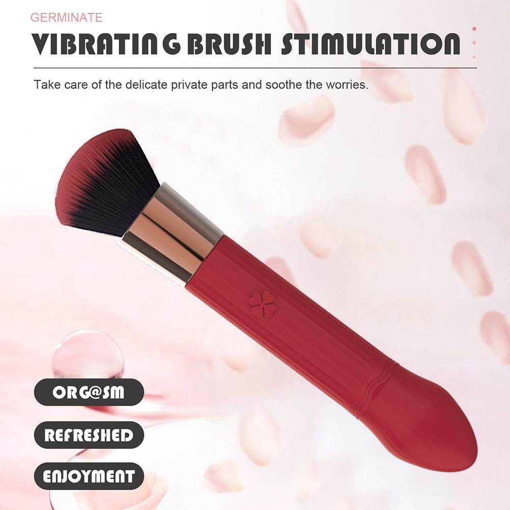 (Rose Red) Vibrator for Women AV Bullet Egg Adult Sex Toys Multi-Frequency Massagers Rechargeable Blush Design Electric Masturbation Teasing 