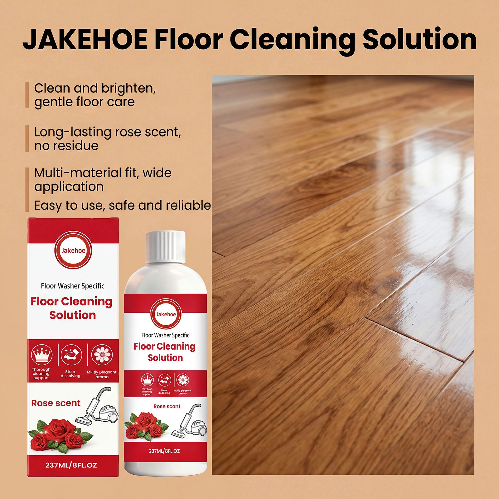 Floor Cleaner Liquid For Tile And Hardwood Floor Stain Removal Shine And Fresh Scent