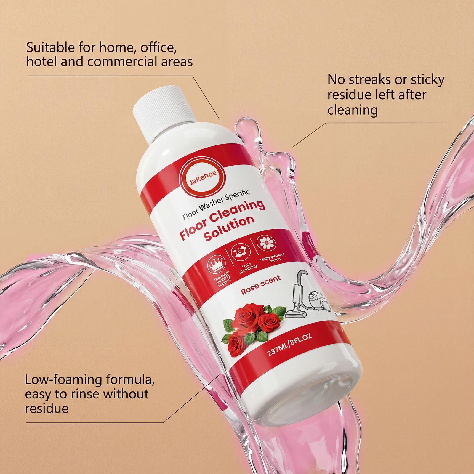 Floor Cleaner Liquid For Tile And Hardwood Floor Stain Removal Shine And Fresh Scent