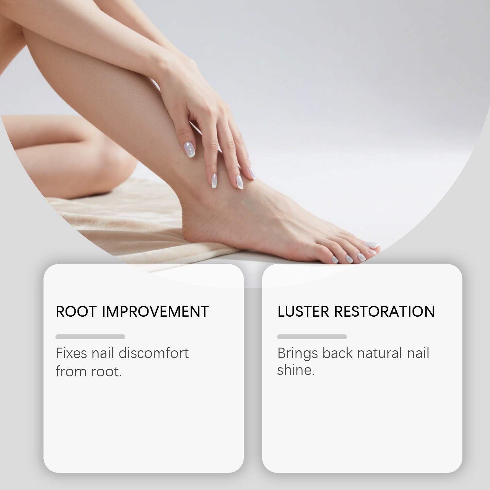 Hand & Foot Nail Drops | Nourishing Treatment for Fingernails & Toenails | Gentle Formula for Soft, Thick Nails & Smooth Cuticle Care