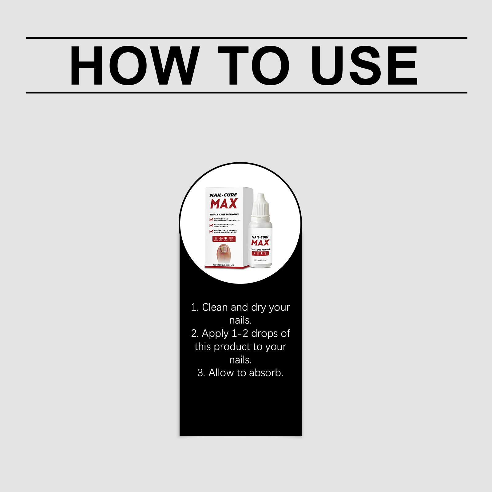 Hand & Foot Nail Drops | Nourishing Treatment for Fingernails & Toenails | Gentle Formula for Soft, Thick Nails & Smooth Cuticle Care