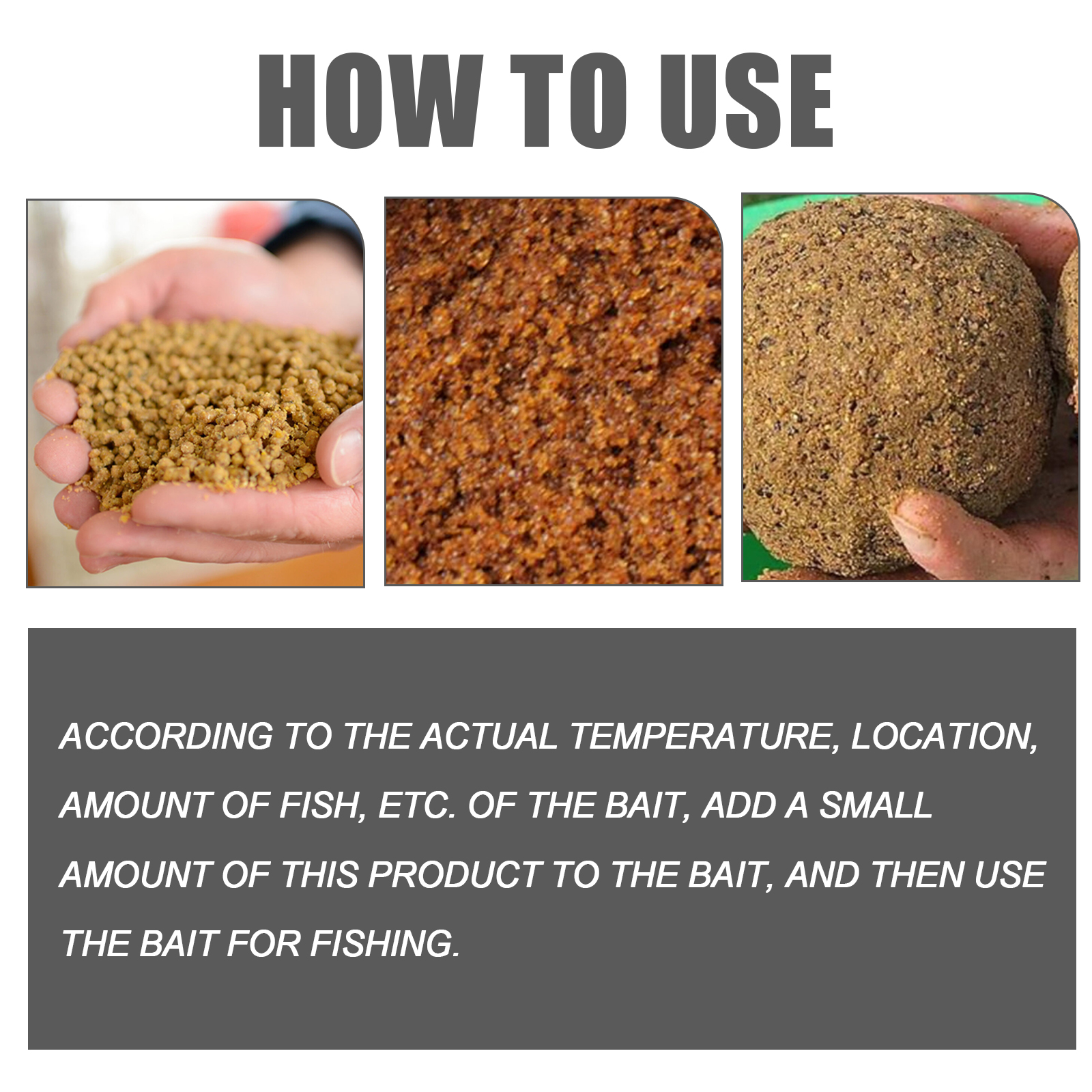 Bait Attractant Reservoir Bait Fishing Lure Portable Fish Attractant ﻿