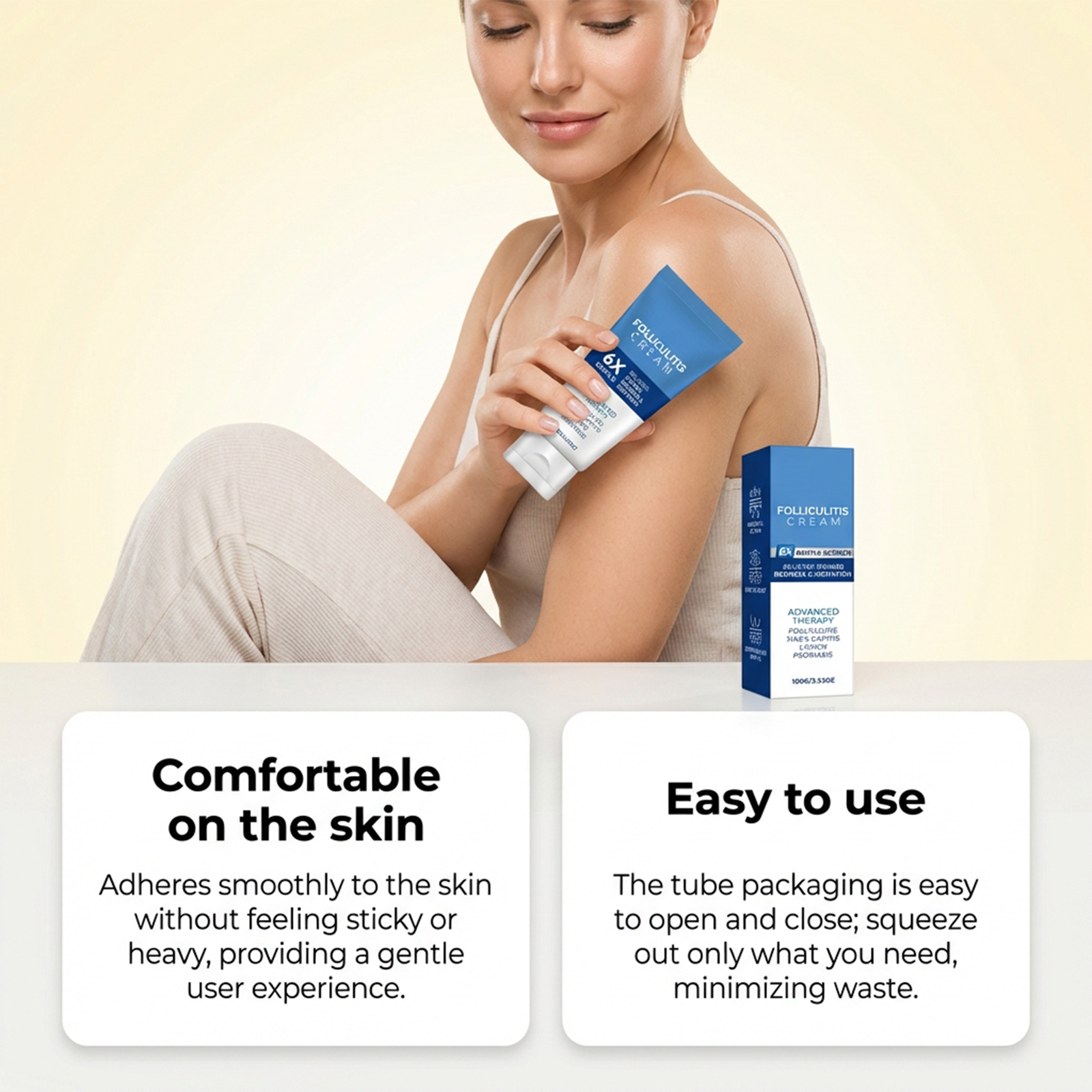 Herbal Essence Mild Nourishing Body Skin Care Ointment For Daily Comfortable Skin Maintenance Treatment Cream