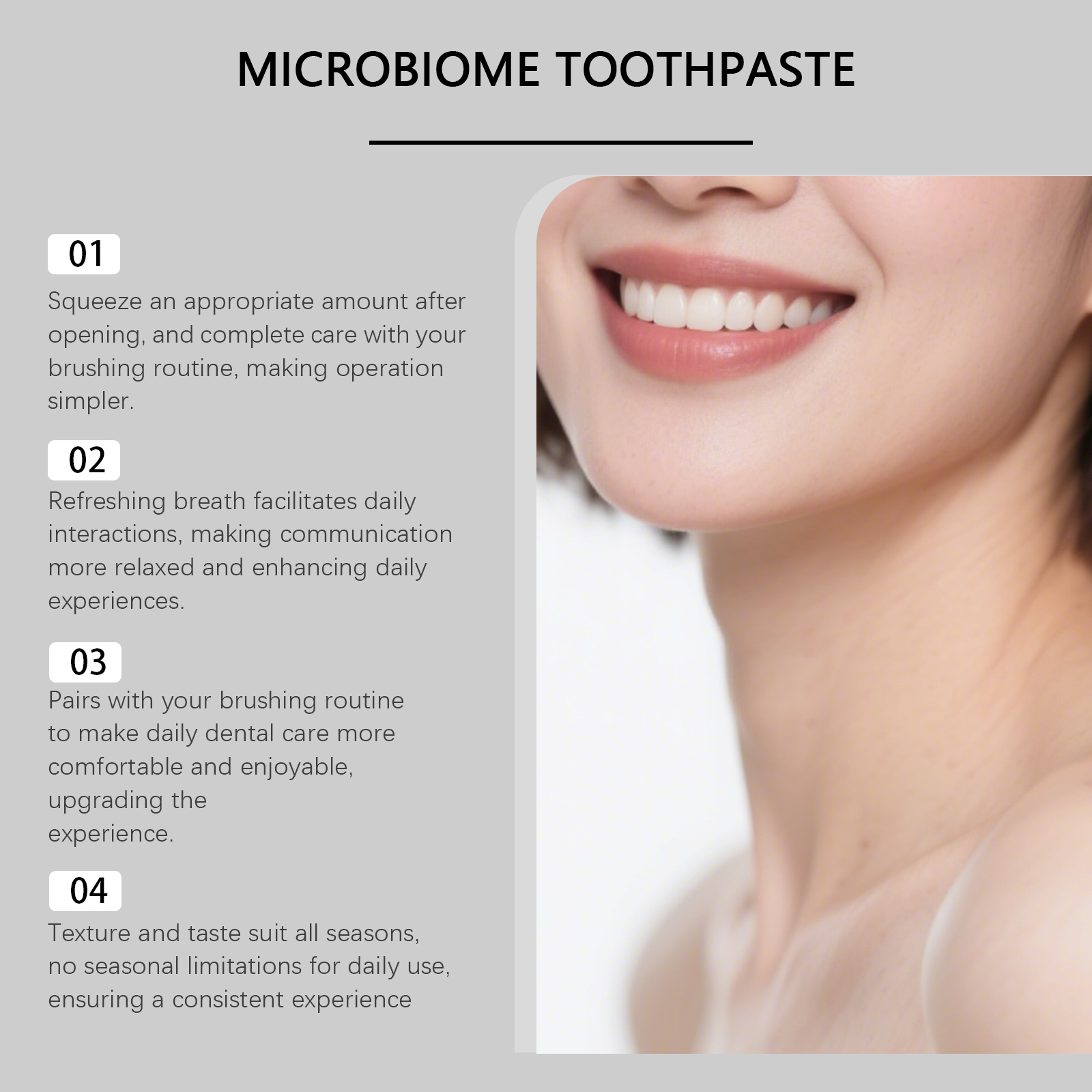 Mint Fresh Toothpaste Gentle Moisturizing Brighten Tooth Surface Care Oral Comfort Daily Mouth Clean Maintain Healthy Gum Fresh Breath