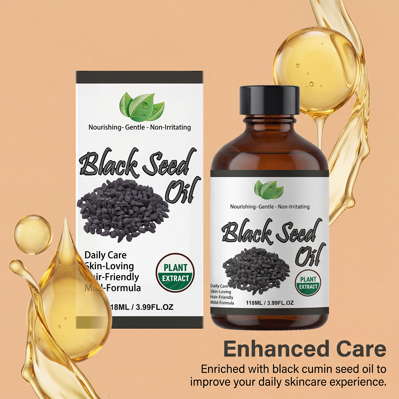 Multi Effect Care Oil Mild Light Texture Hydrating Hair Body Skin Daily Soft Fresh Tender Gentle