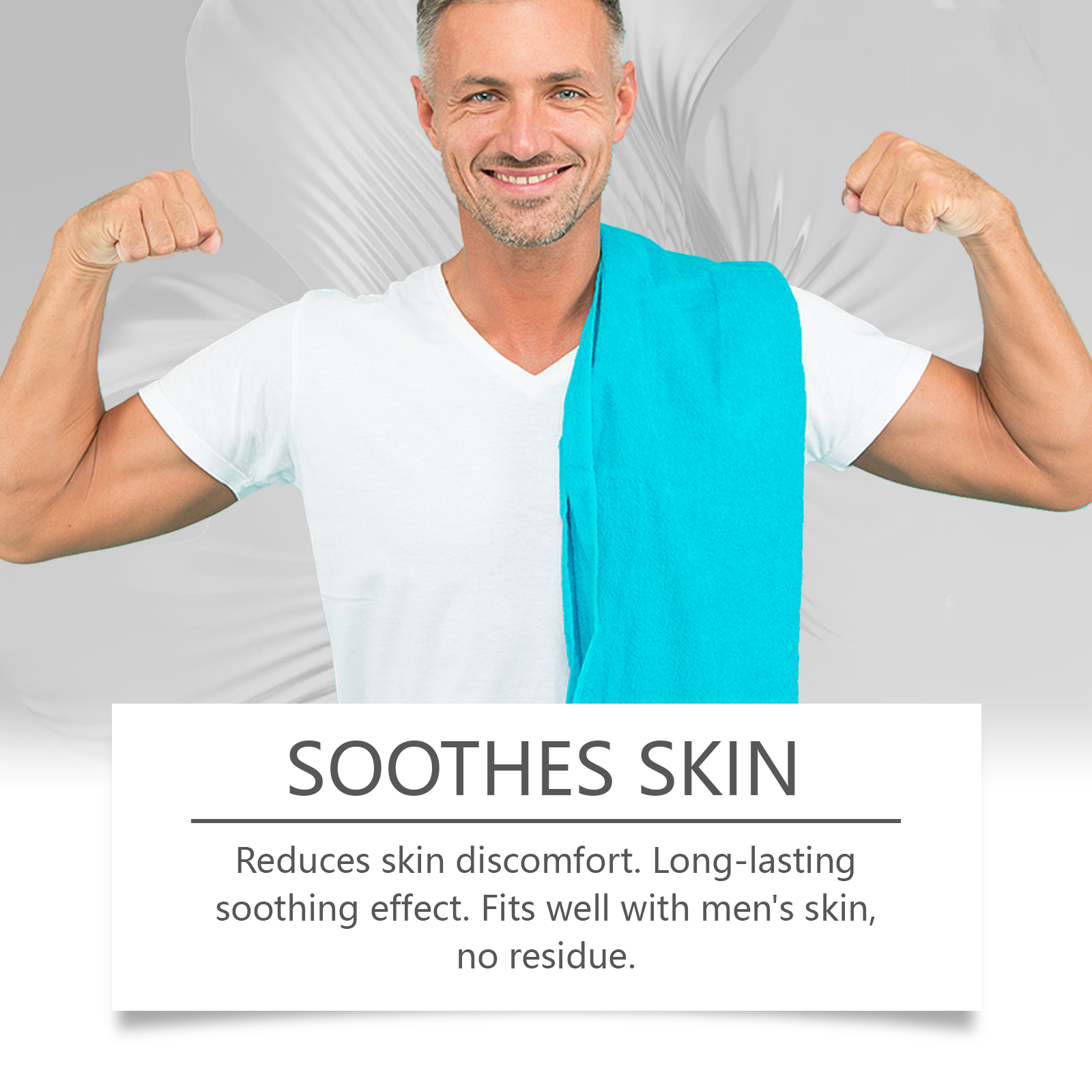 Male Care Cream Mild Ingredients Moisturizing Hydrating Daily Massage Smear Body Skin Care Maintain Lotion