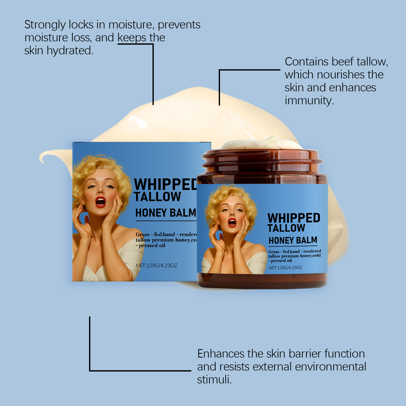 Facial Nourishing Moisturizing Cream Mild Repair Skin Elastic Hydrating Brightening Facial Care Lotion