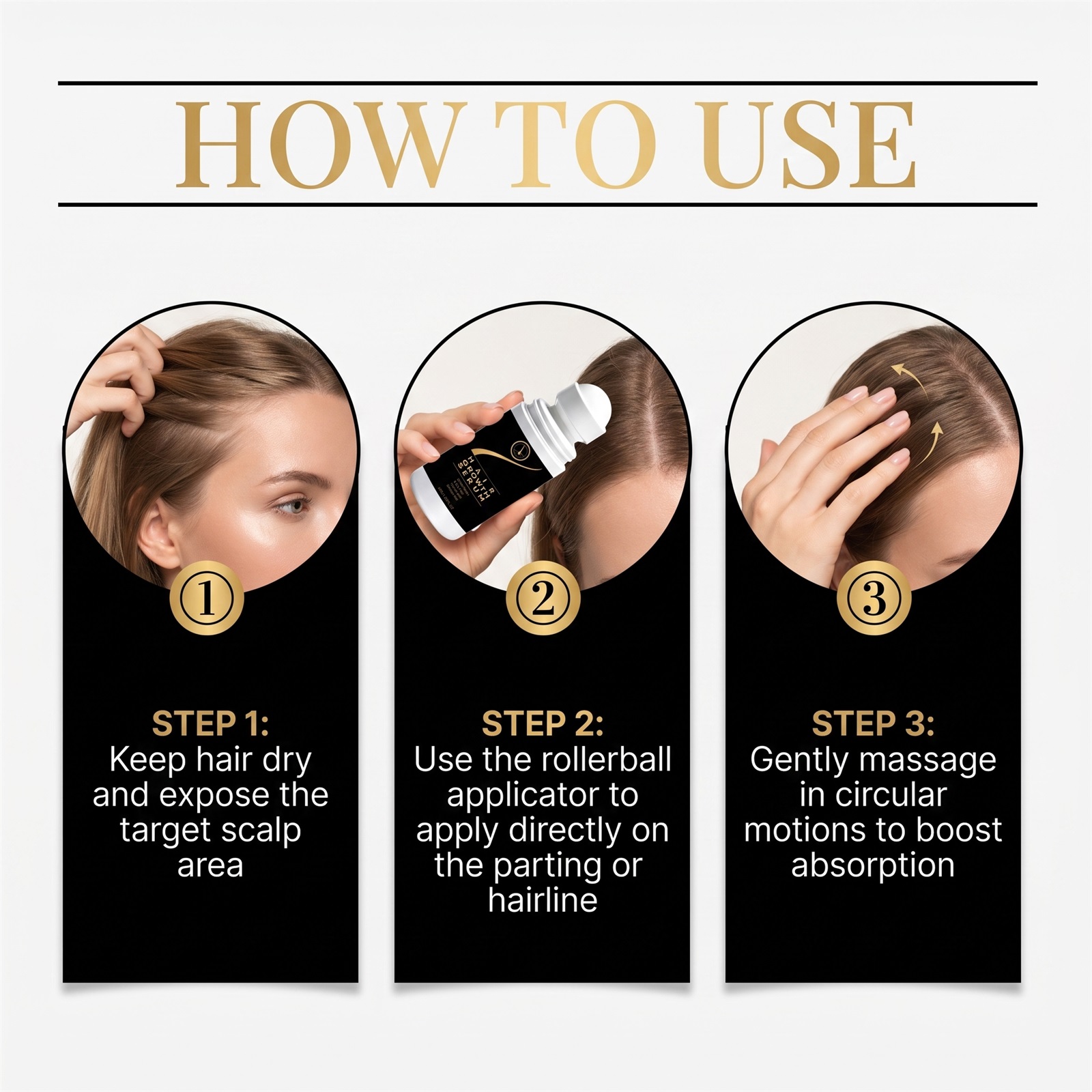 Hair Essence Nourishing Massaging Plump Soft Tough Hair Gloss Fresh Scalp Care Liquid