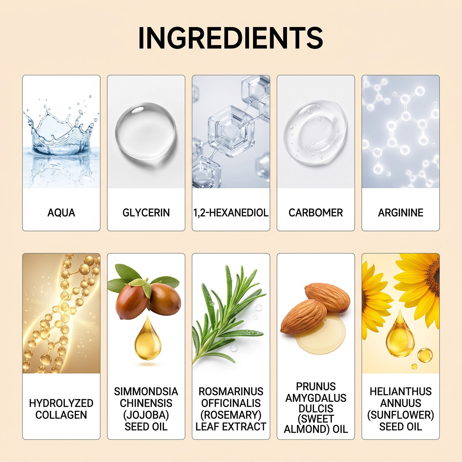 Collagen Body Oil Mild Ingredients Moisturizing Hydrating Light Non Sticky Daily Skin Care Lotion