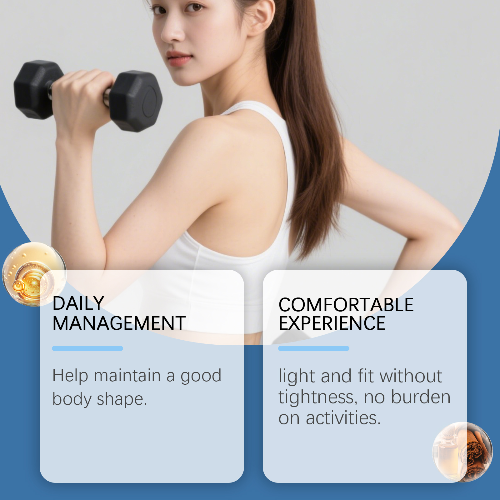 Body Care Patch Gentle Light Fit Skin Figure Body Skin Lines Daily Body Care Sheet