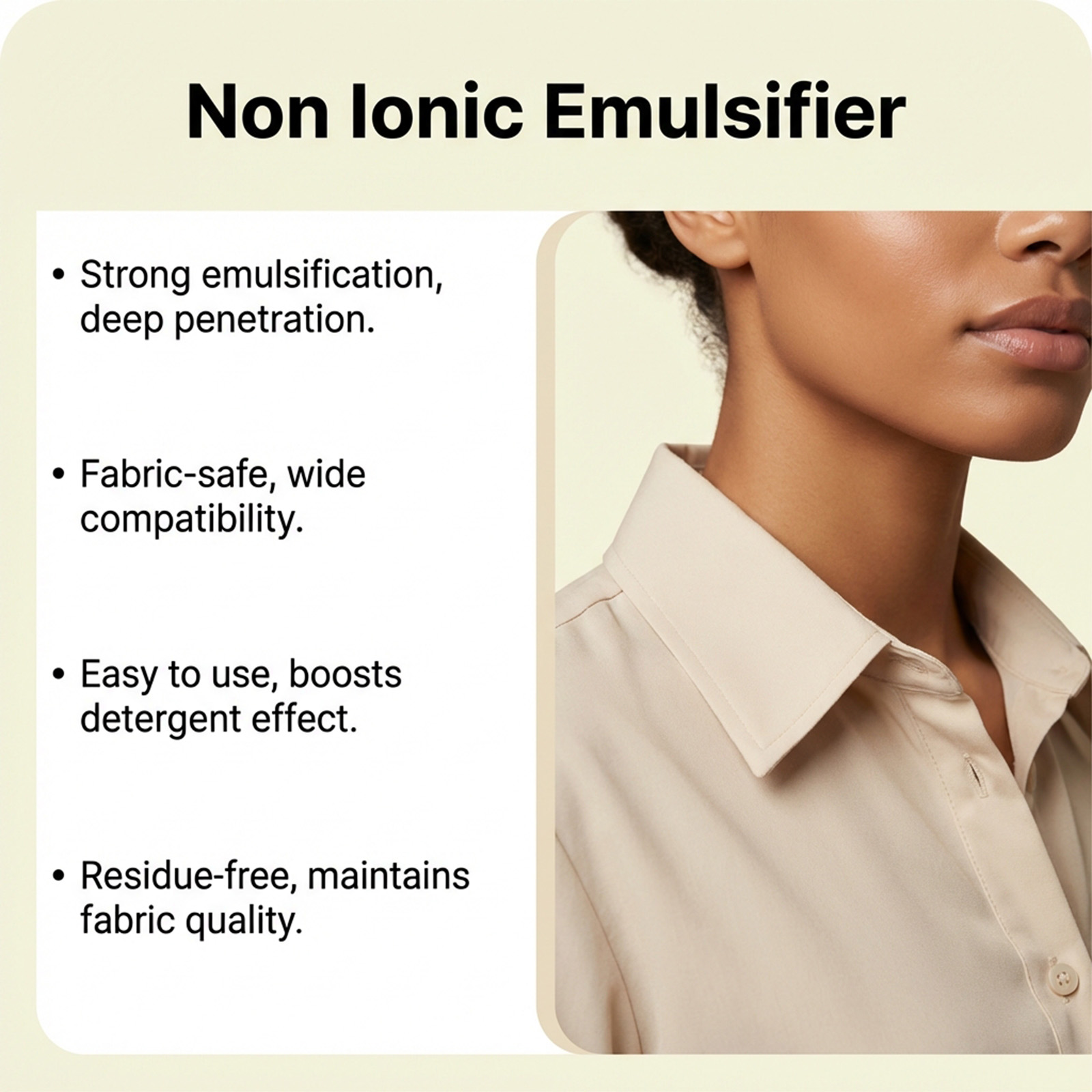 Clothing Emulsifier Mild Decontamination Clean Renew Fabric Care Washing Convenient Daily Household Cleaner