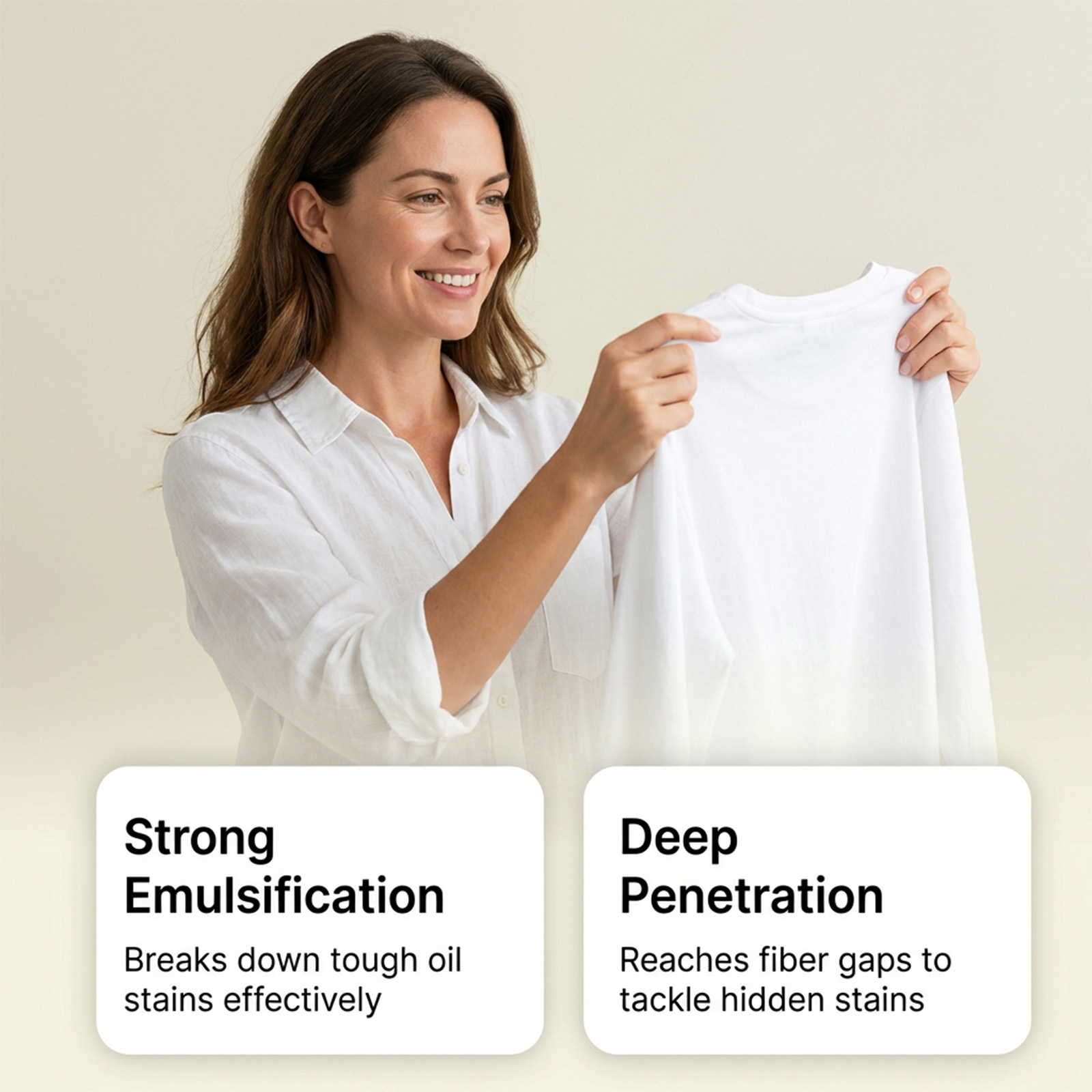 Clothing Emulsifier Mild Decontamination Clean Renew Fabric Care Washing Convenient Daily Household Cleaner
