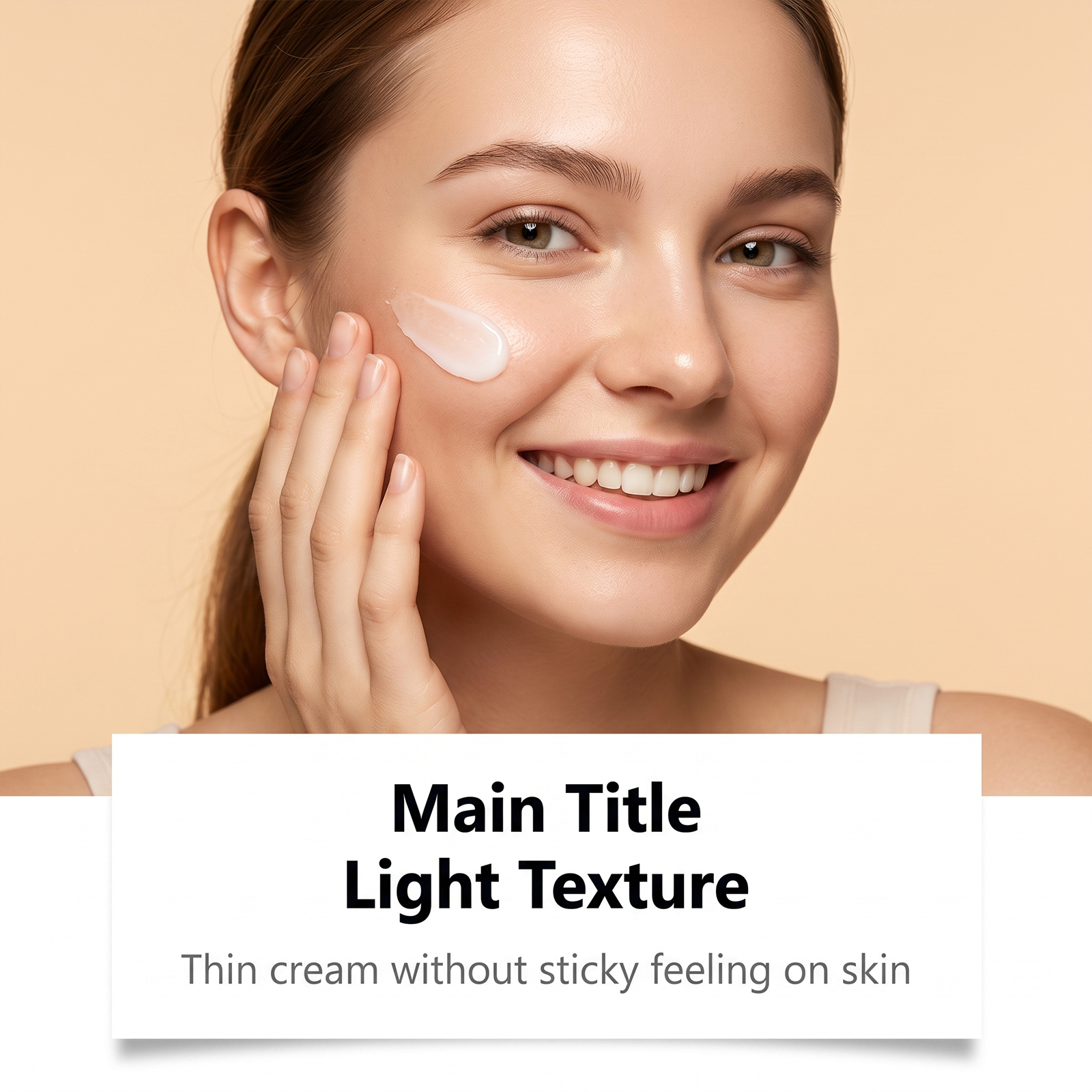 Facial Moisturizing Cream Gentle Care Skin Acne Clean Moisturizing Refreshing Nourishing Skin Friendly Delicate Skincare Lotion