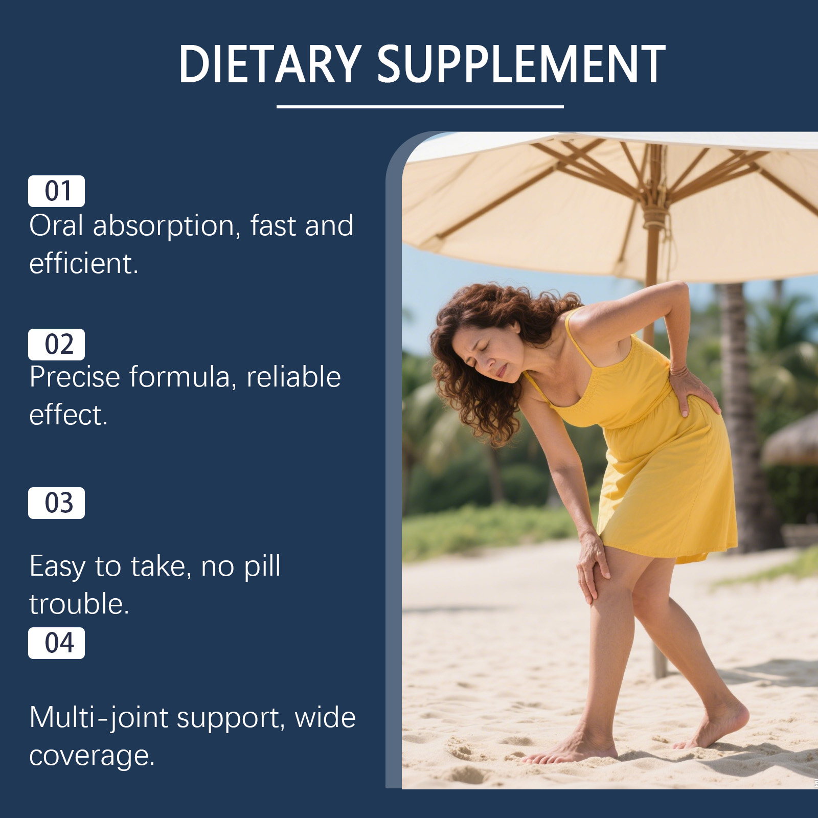 Joint Care Oral Solution Mild Comfort Daily Care Knee Limbs Body Care Dietary Supplement
