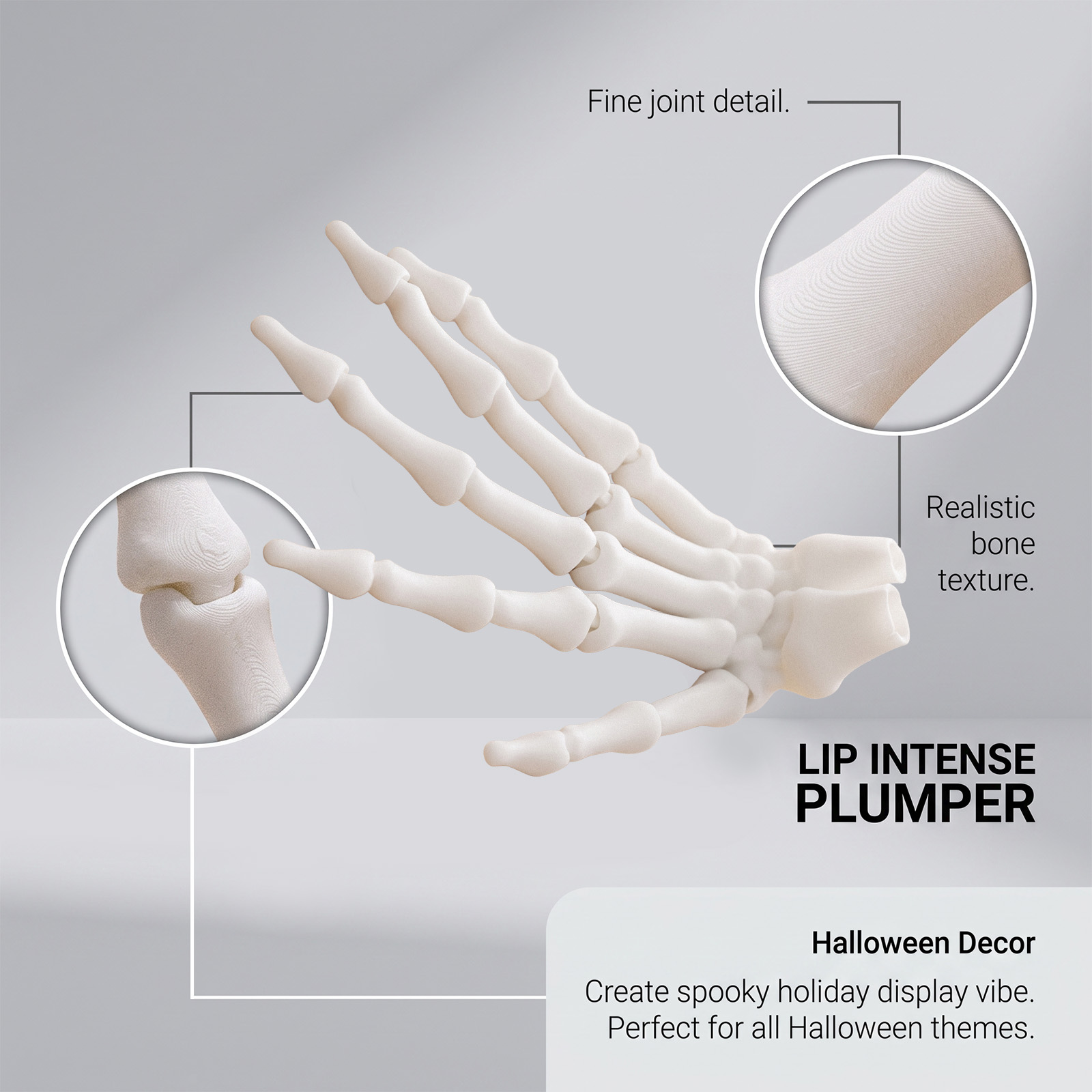 Halloween Skeleton Hand Toy Simulation Ornament Decor Festival Party Prop Desktop Scene Layout