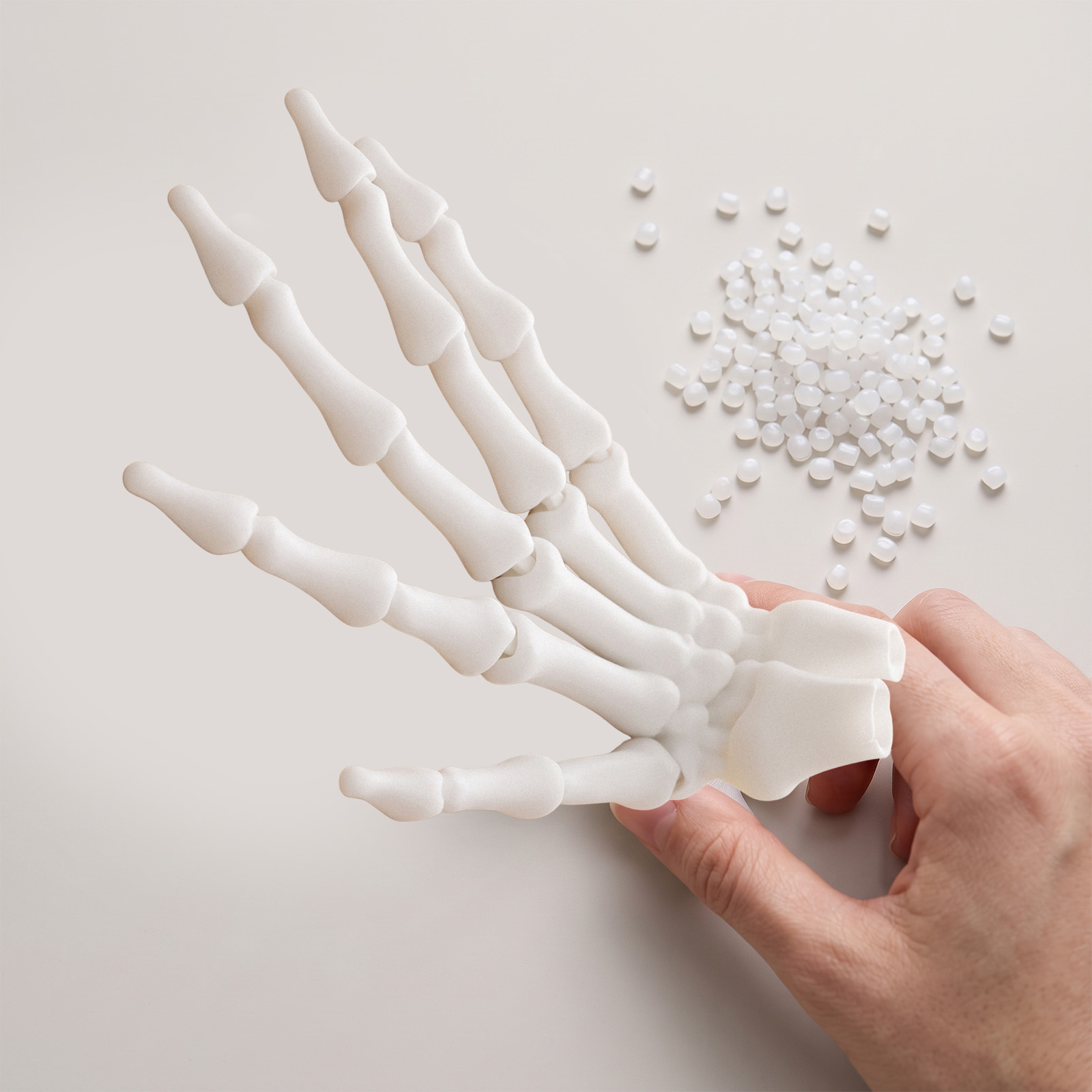 Halloween Skeleton Hand Toy Simulation Ornament Decor Festival Party Prop Desktop Scene Layout