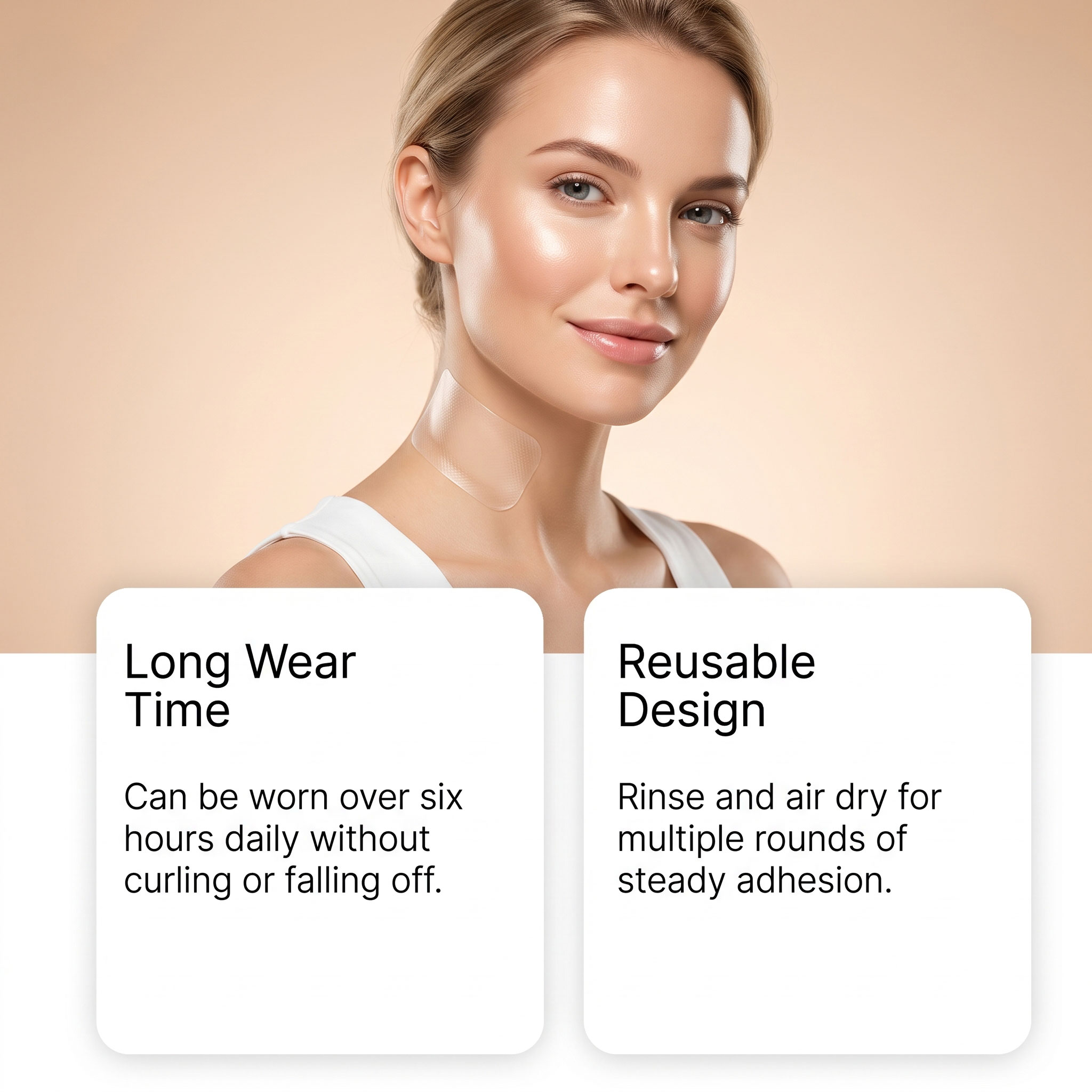 Collagen Care Patch Mild Ingredients Soft Fit Body Skin Smooth Comfort Skin Care Patch