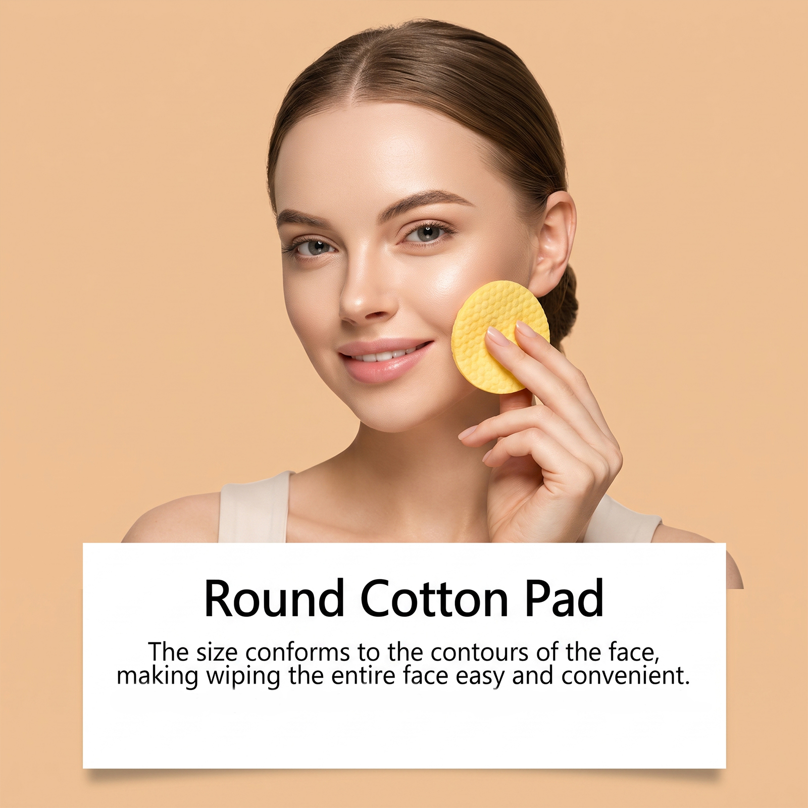 Turmeric Cleansing Pads Soft SkinFriendly DualUse Wiping Soothing Daily Cleansing Brightening Moisturizing Refreshing