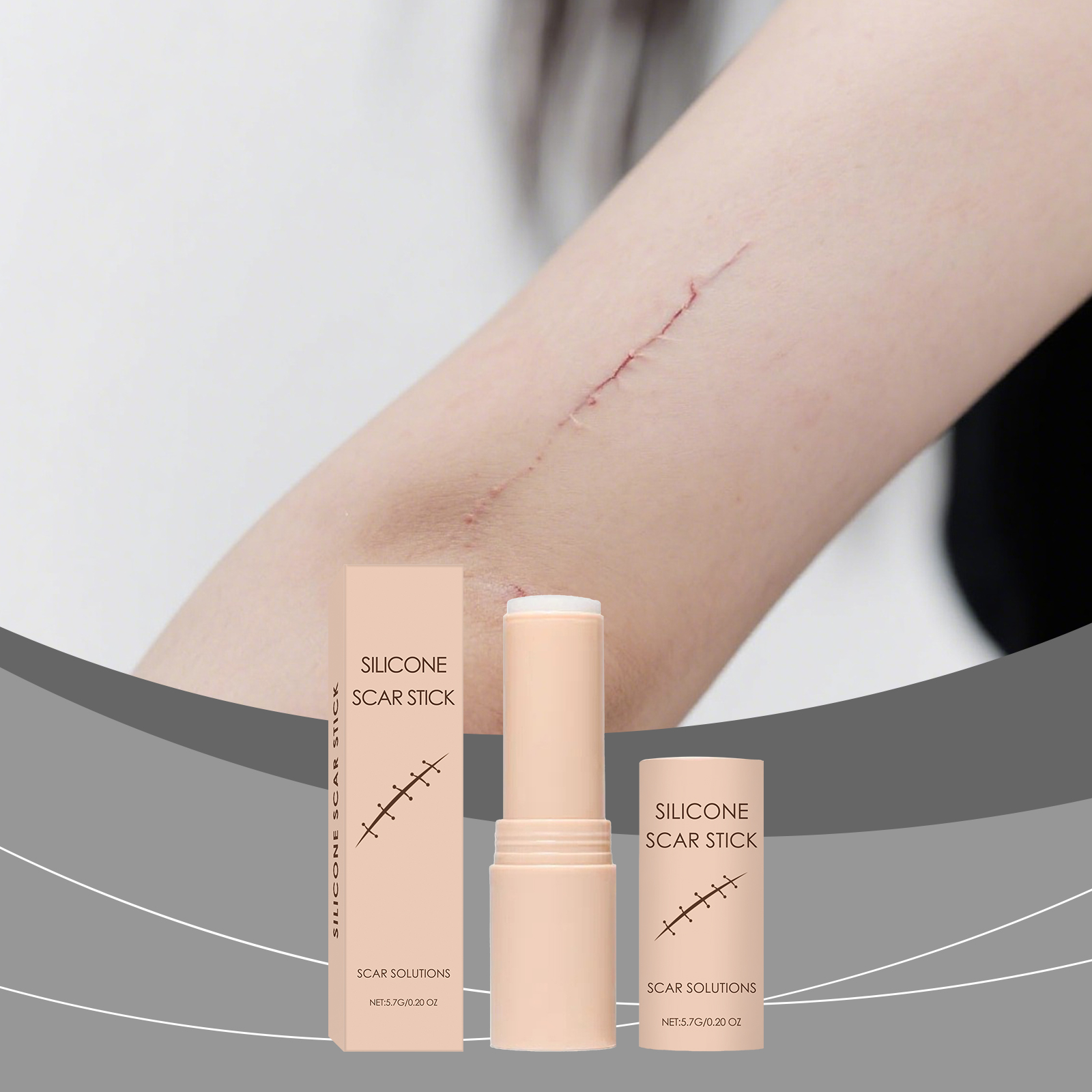 Skin Scar Moisturizing Care Stick Moisturizes Face Body Skin Smoothes Scar Appearance Daily Skin Care Cream
