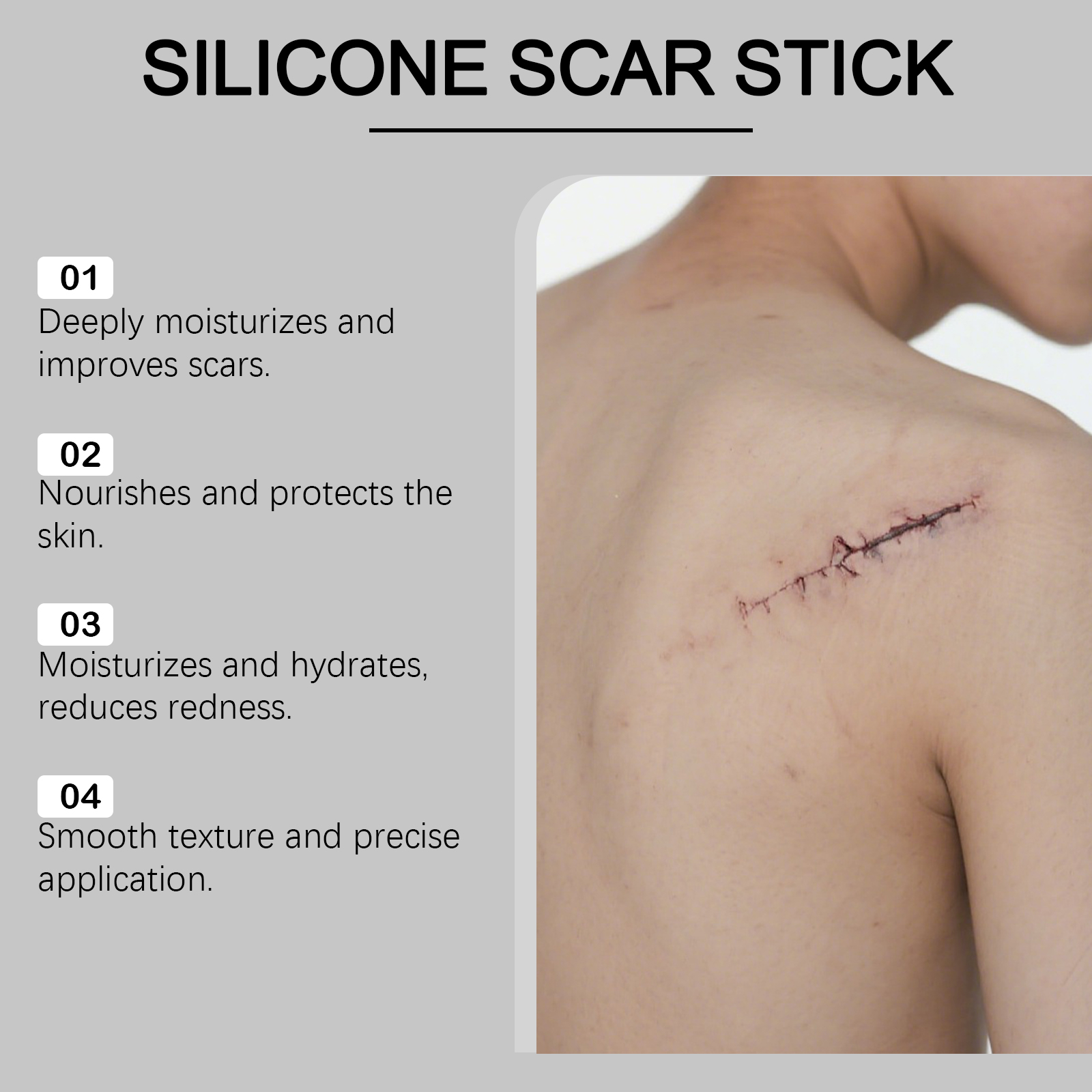 Skin Scar Moisturizing Care Stick Moisturizes Face Body Skin Smoothes Scar Appearance Daily Skin Care Cream