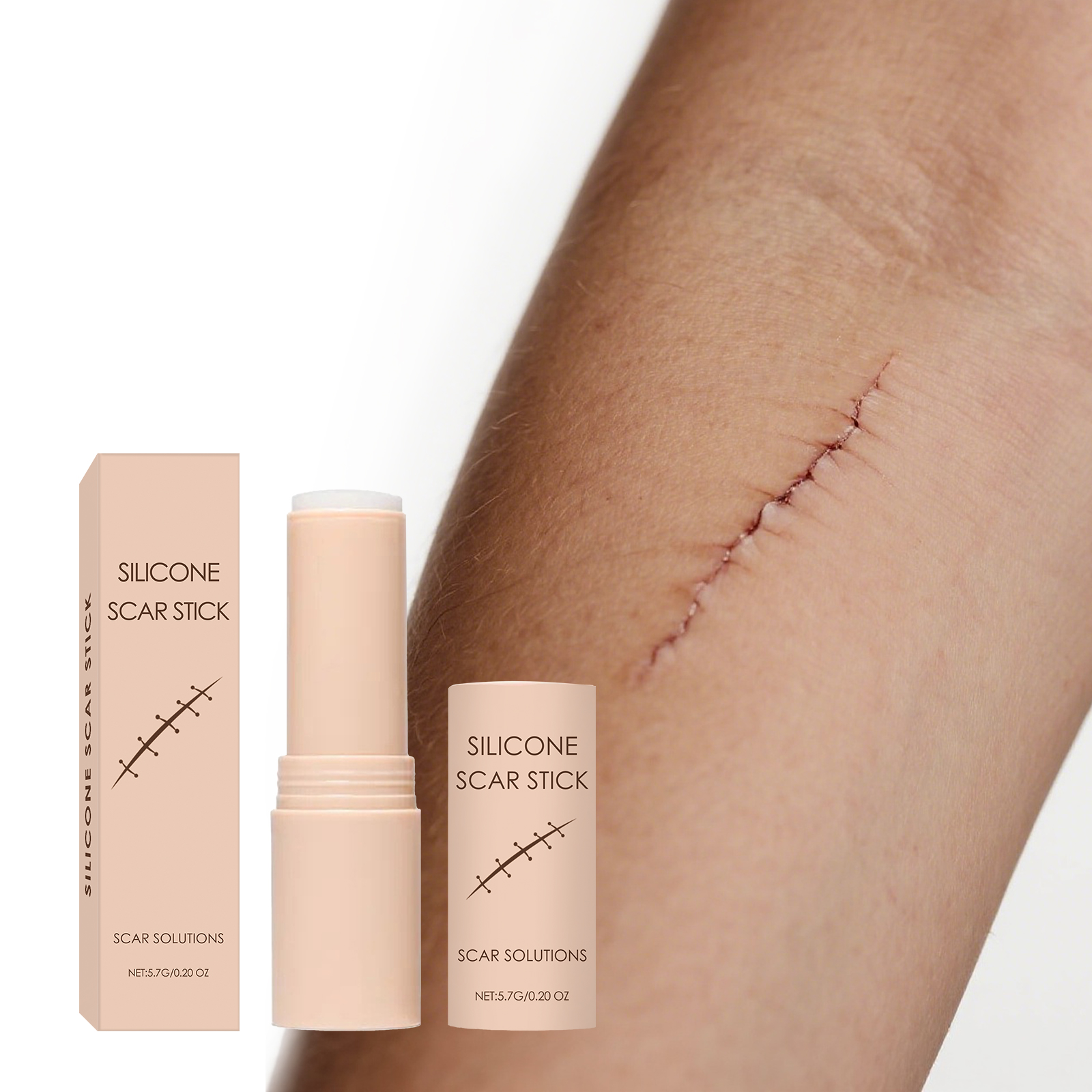Skin Scar Moisturizing Care Stick Moisturizes Face Body Skin Smoothes Scar Appearance Daily Skin Care Cream
