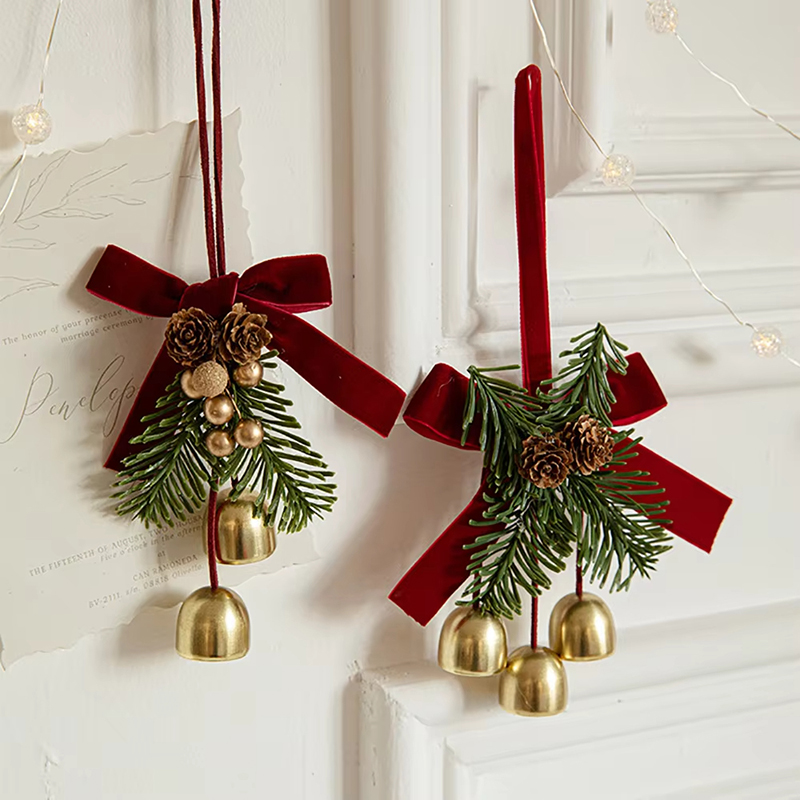 2PCS Christmas Tree Decorate Hanging Christmas Pendant for Family Friends for DIY Crafts Decorations