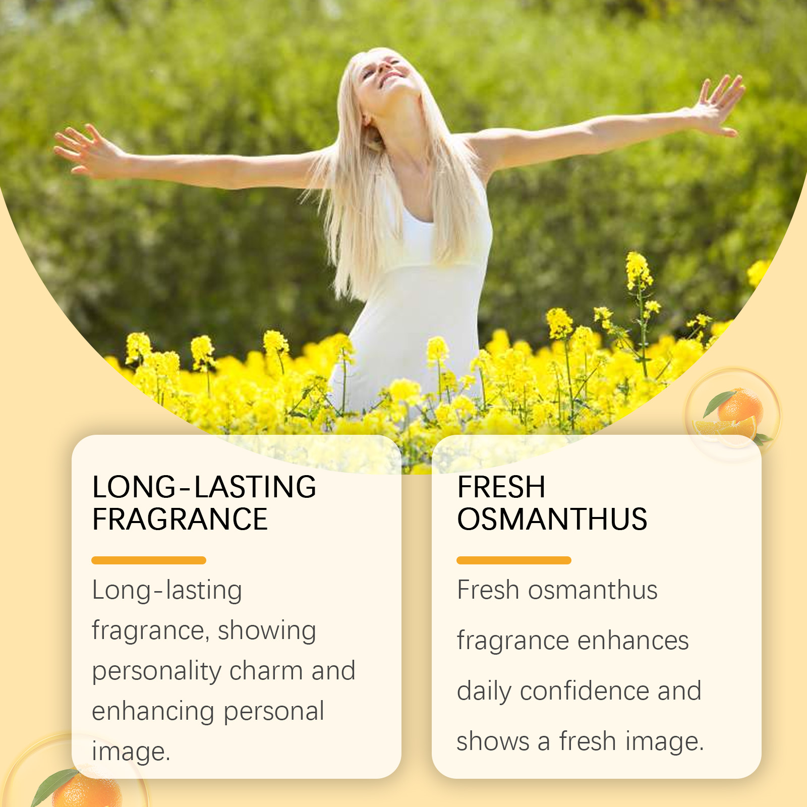 Osmanthus Gilded Perfume Long Lasting Light Fragrance Natural Fresh Moisturizing Charming Fine Mist Spray