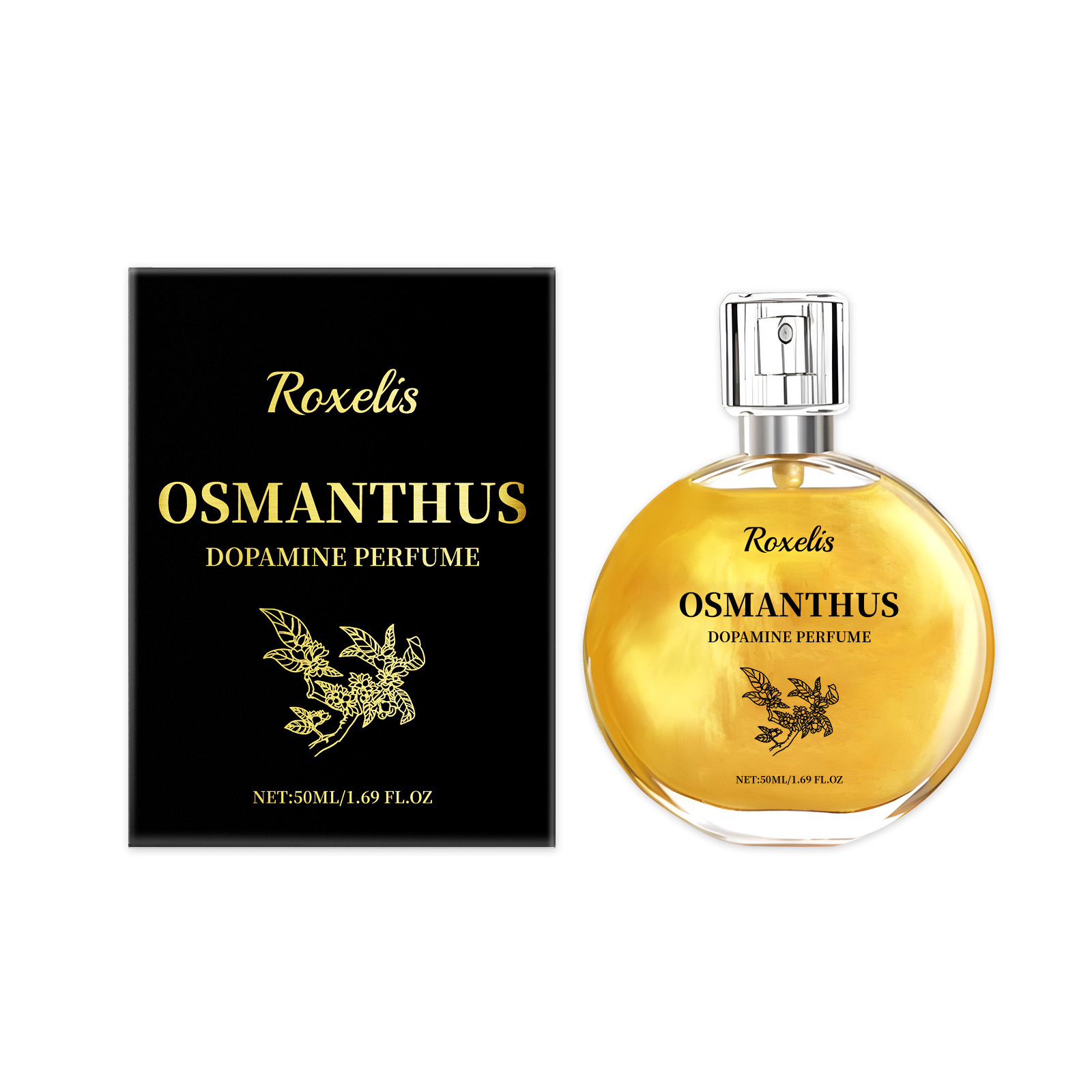 Osmanthus Gilded Perfume Long Lasting Light Fragrance Natural Fresh Moisturizing Charming Fine Mist Spray