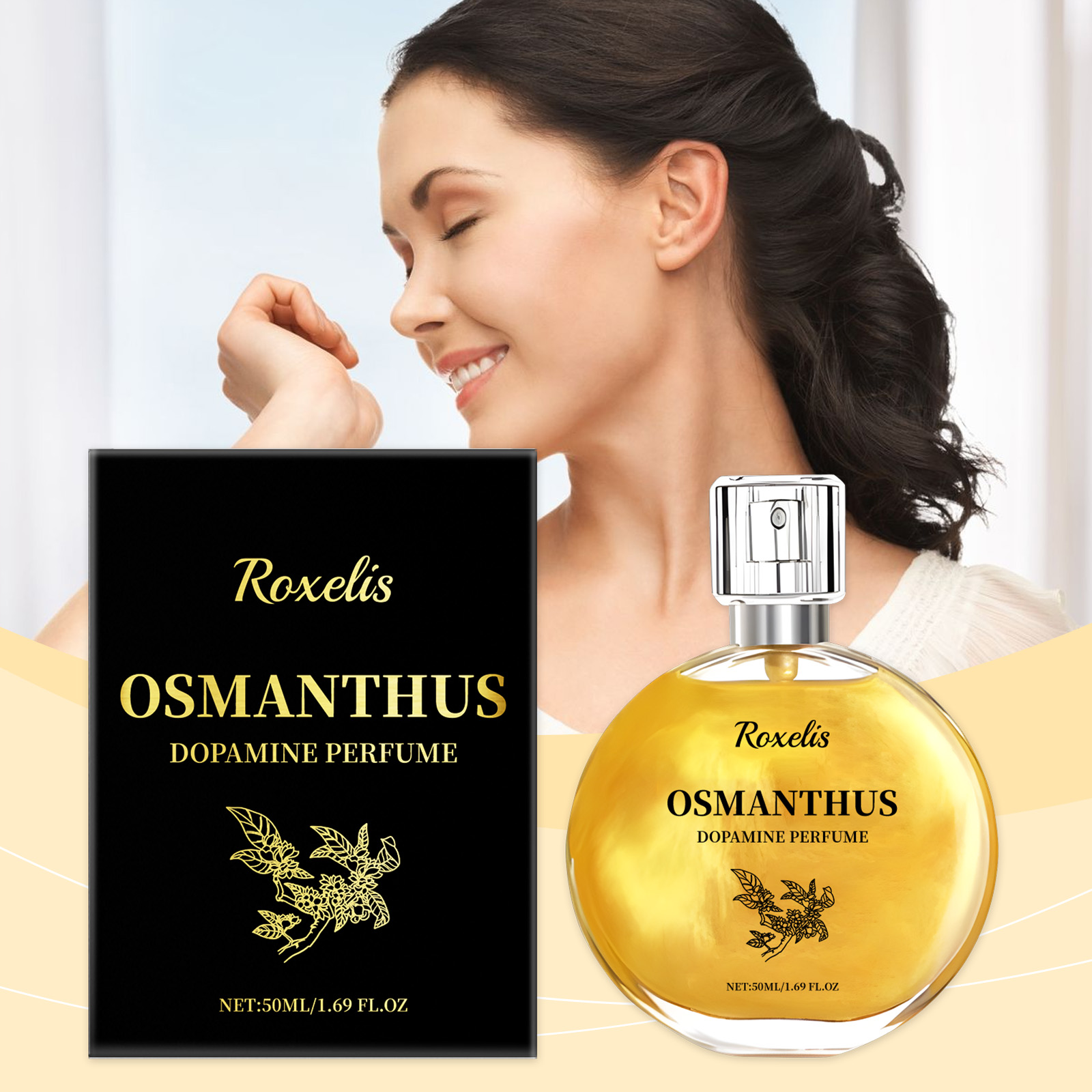 Osmanthus Gilded Perfume Long Lasting Light Fragrance Natural Fresh Moisturizing Charming Fine Mist Spray