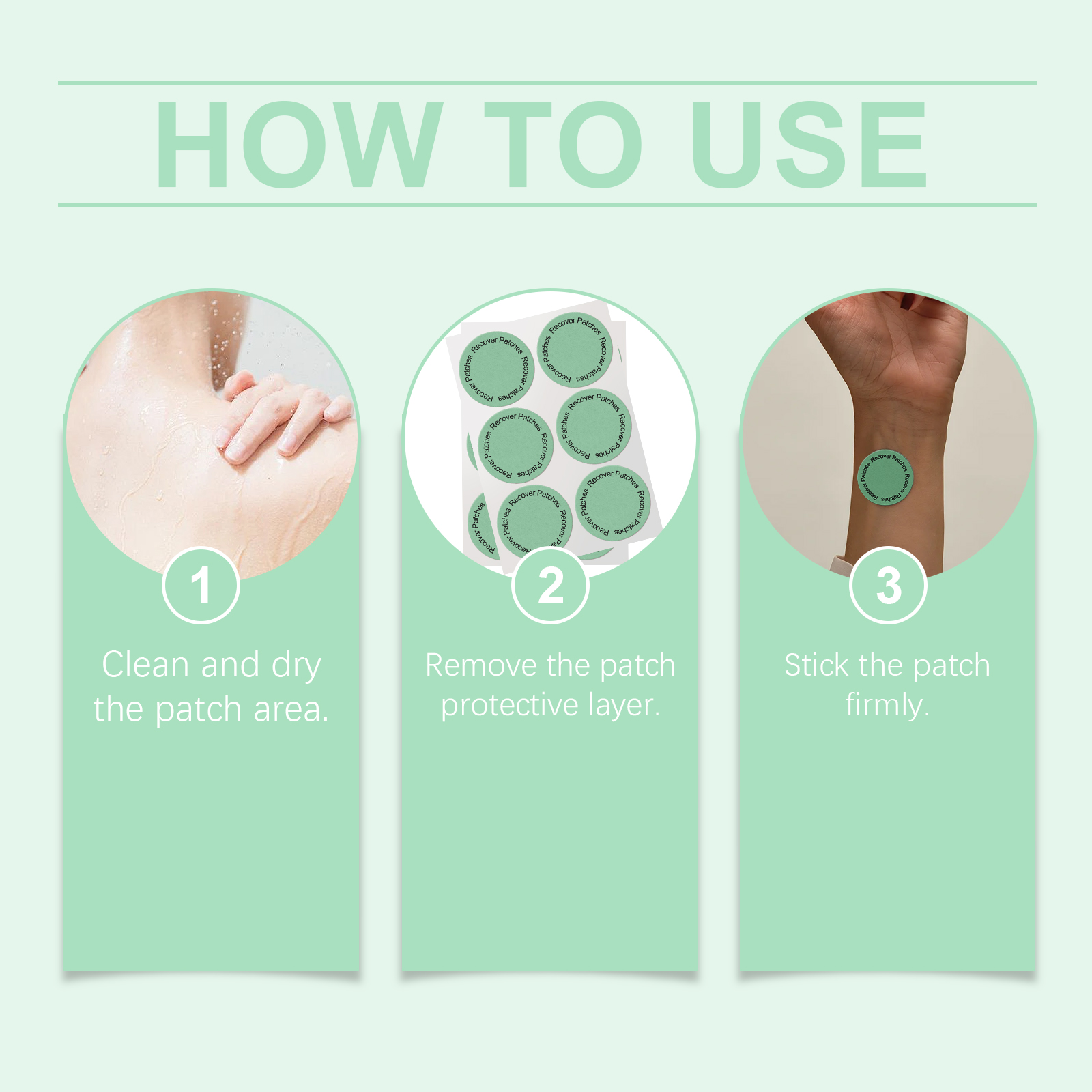 Body Care Patch Daily Body Relieve Discomfort Regain Vitality Comfort Care Whole Body Application