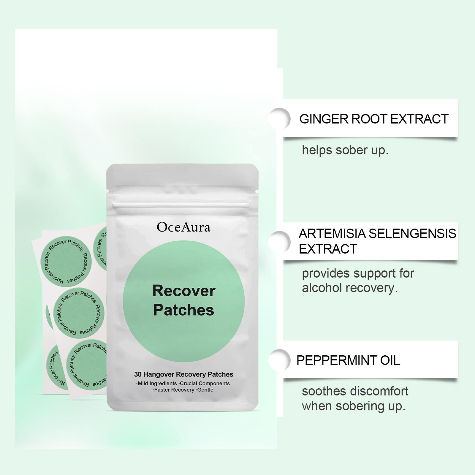 Body Care Patch Daily Body Relieve Discomfort Regain Vitality Comfort Care Whole Body Application