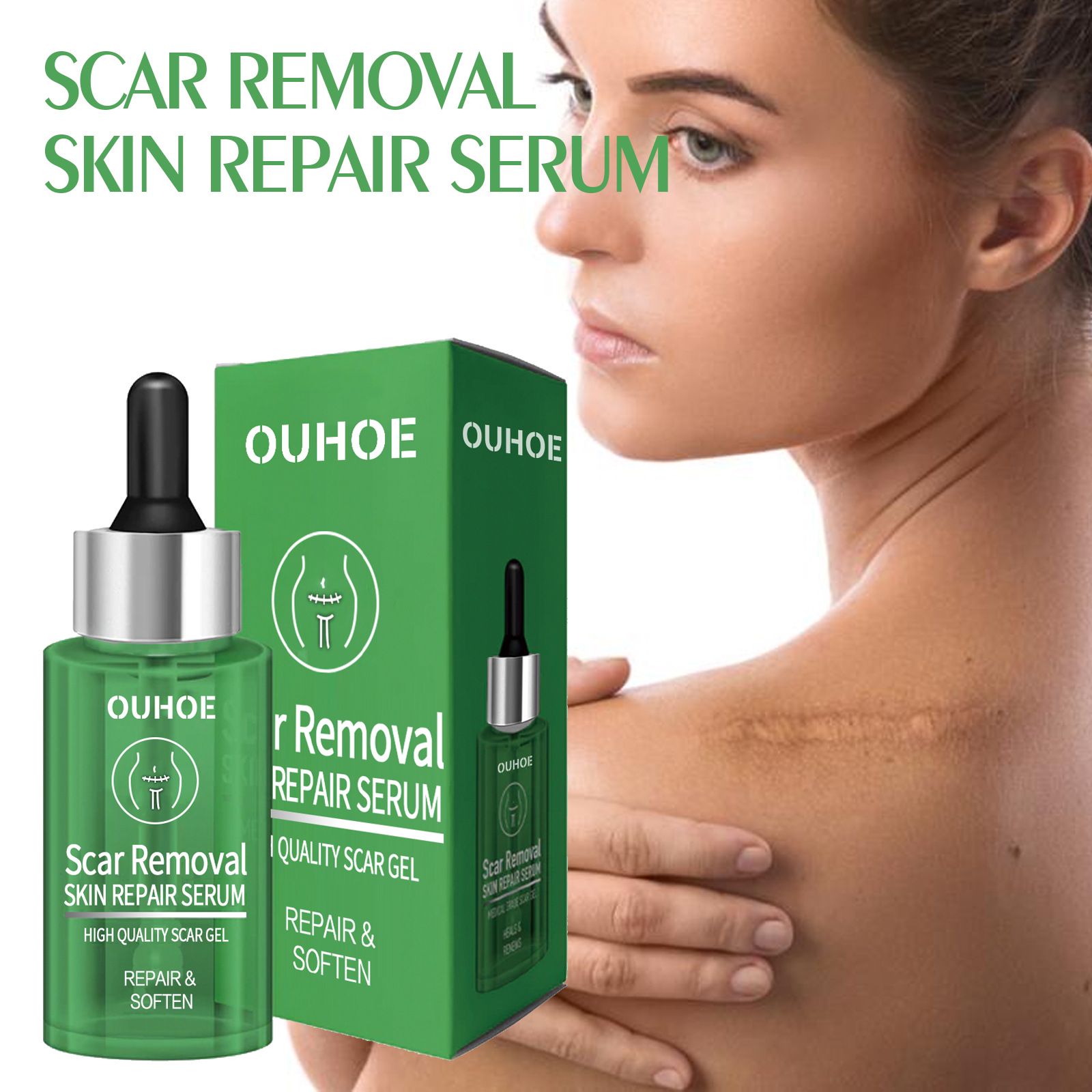 Skin Care Essence For Scar Repair Moisturizing Smoothing Body Skin Daily Use