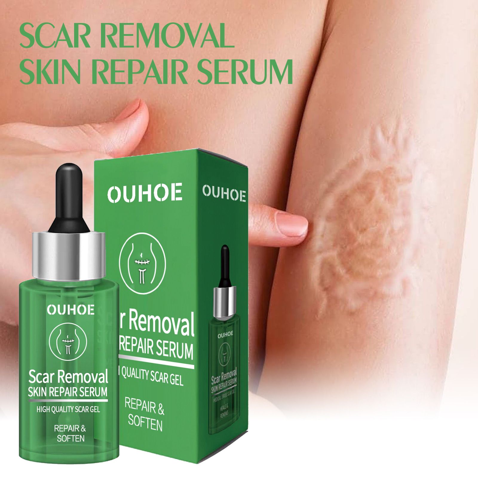 Skin Care Essence For Scar Repair Moisturizing Smoothing Body Skin Daily Use