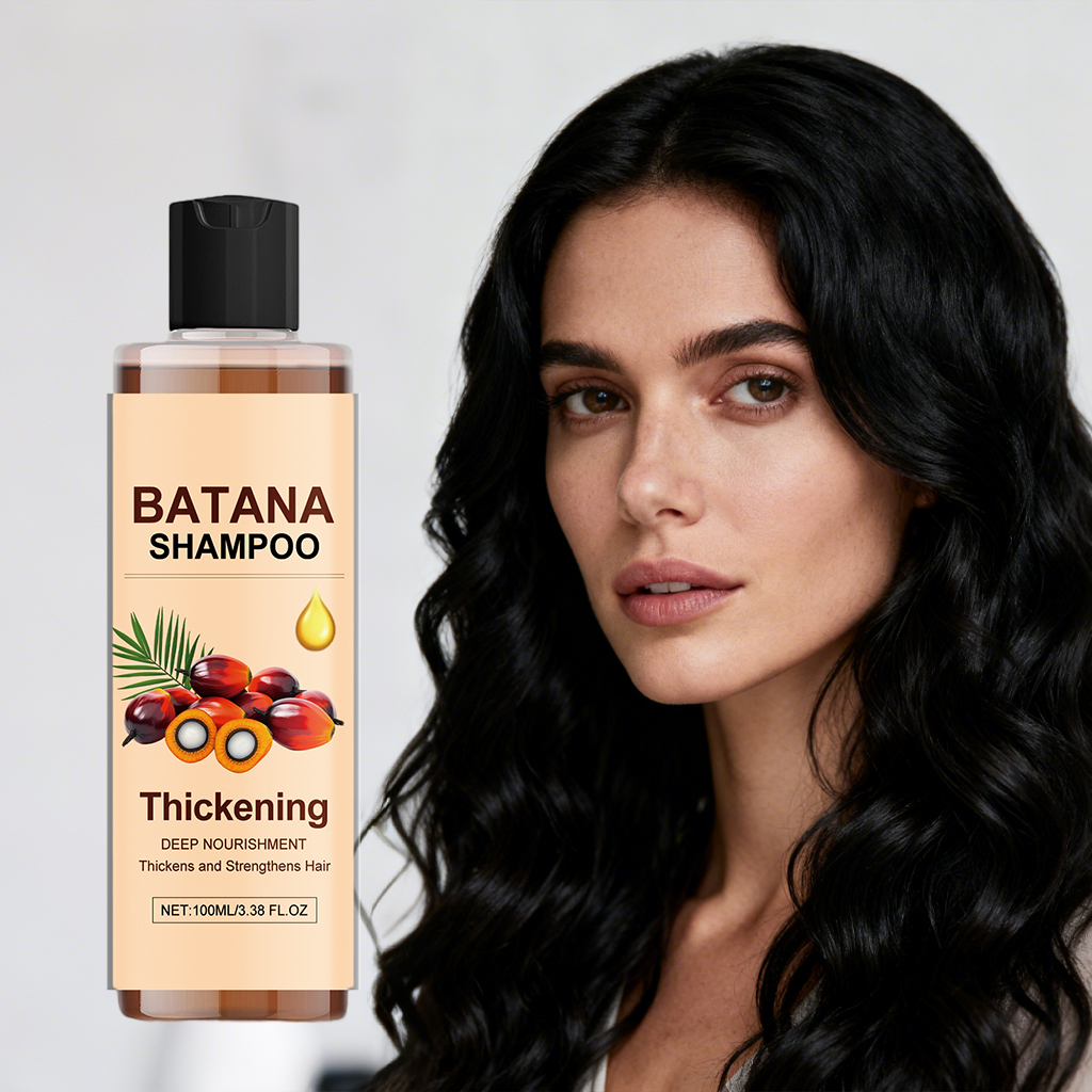Batana Oil Shampoo Deeply Nourishe Moisturizing Anti Loss Restore Damaged Split Hair Thickens Scalp Clean Soothing Care Shampoos ﻿