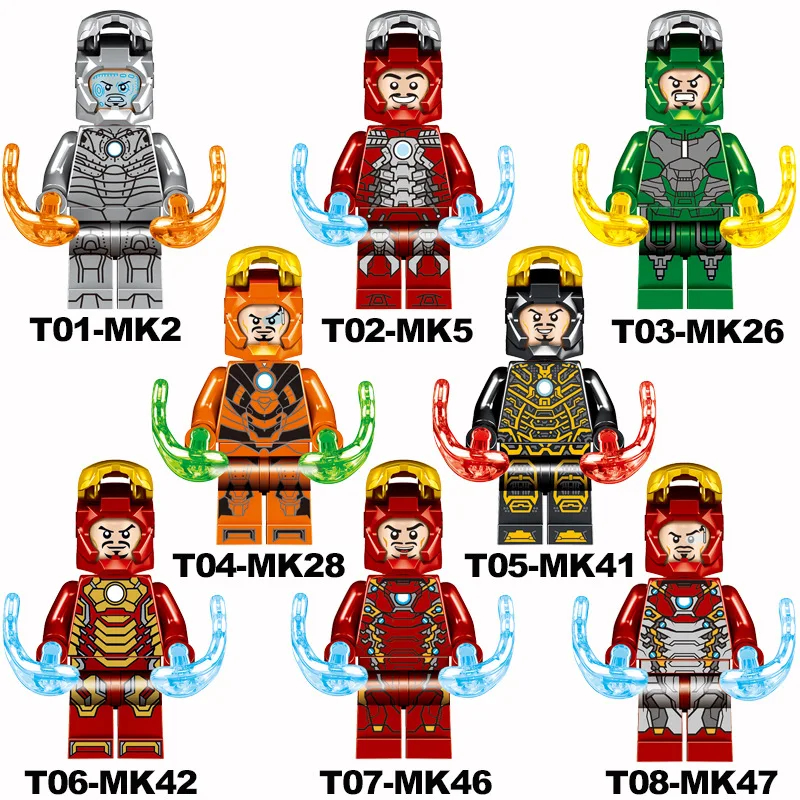 (Style C) Children Building Modules Mini Numbers Humanoid Dolls Cartoon Characters Birthday Gifts Children Educational Games