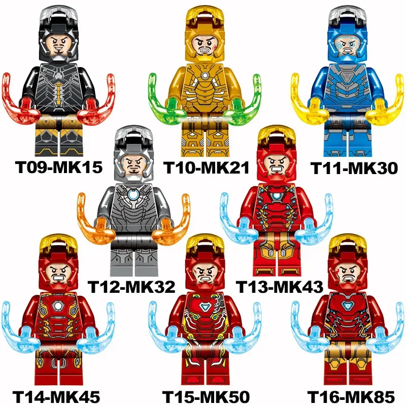 (Style C) Children Building Modules Mini Numbers Humanoid Dolls Cartoon Characters Birthday Gifts Children Educational Games