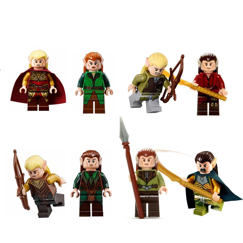 Kids Minifigures The Lord of the Rings Middle World The Lord of the Rings Sauron Orc Building Blocks Gifts Toy Fit Lego