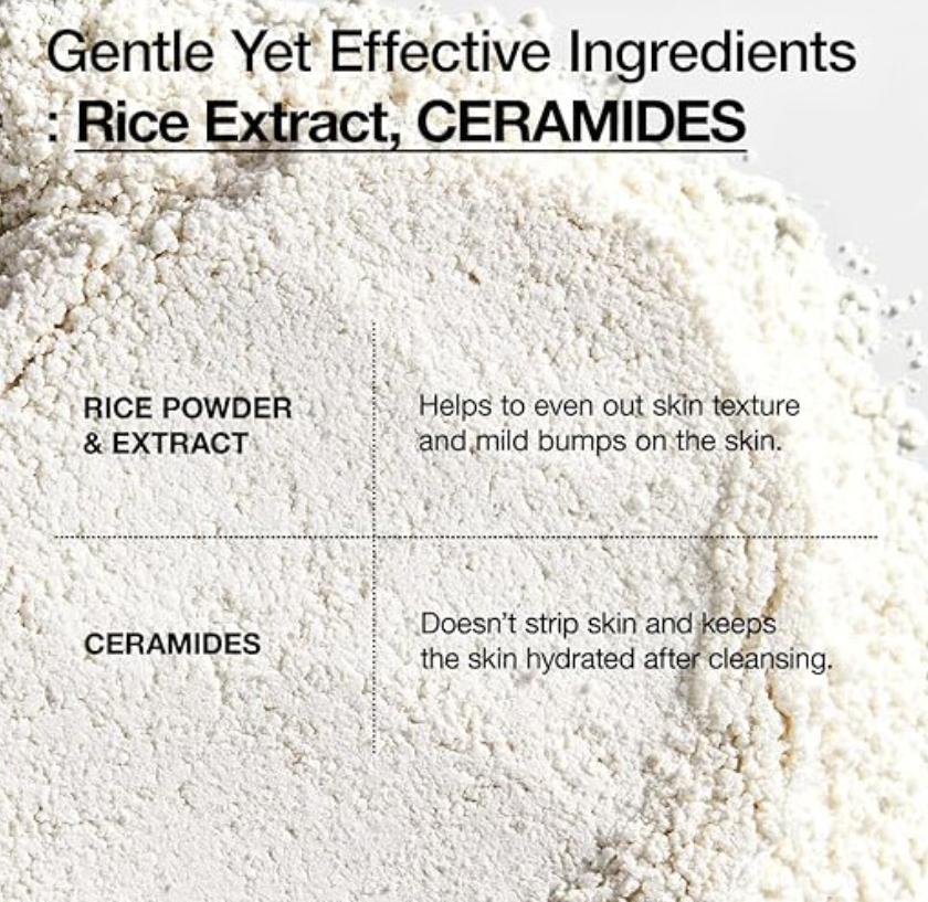 Rice Enzyme Cleansing Powder Exfoliating Brightening Cleanser