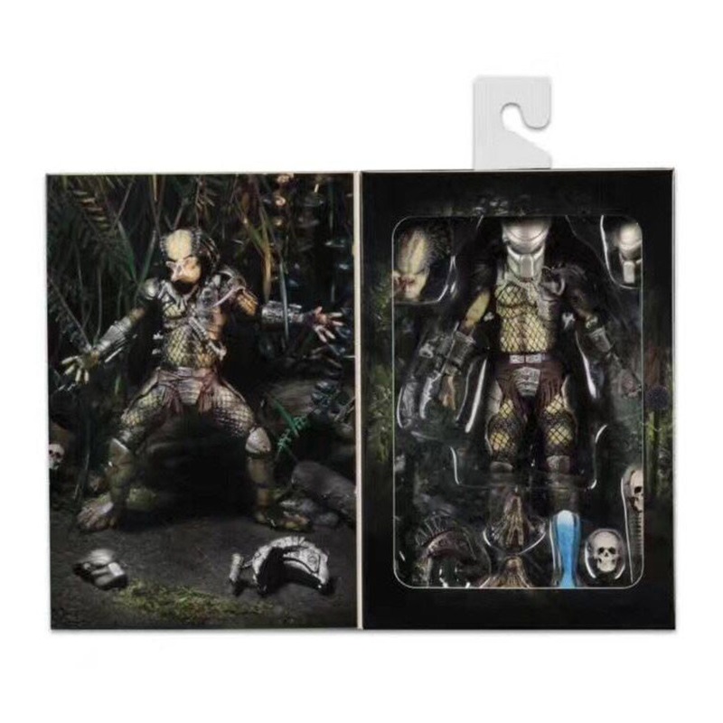NECA Predator P1 Jungle Hunter  Deluxe Edition Seven Inch Movable Joint Figure Model Collect Display Decor Toy