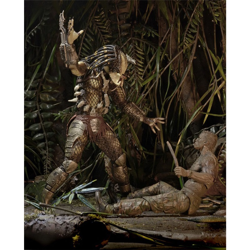 NECA Predator P1 Jungle Hunter  Deluxe Edition Seven Inch Movable Joint Figure Model Collect Display Decor Toy