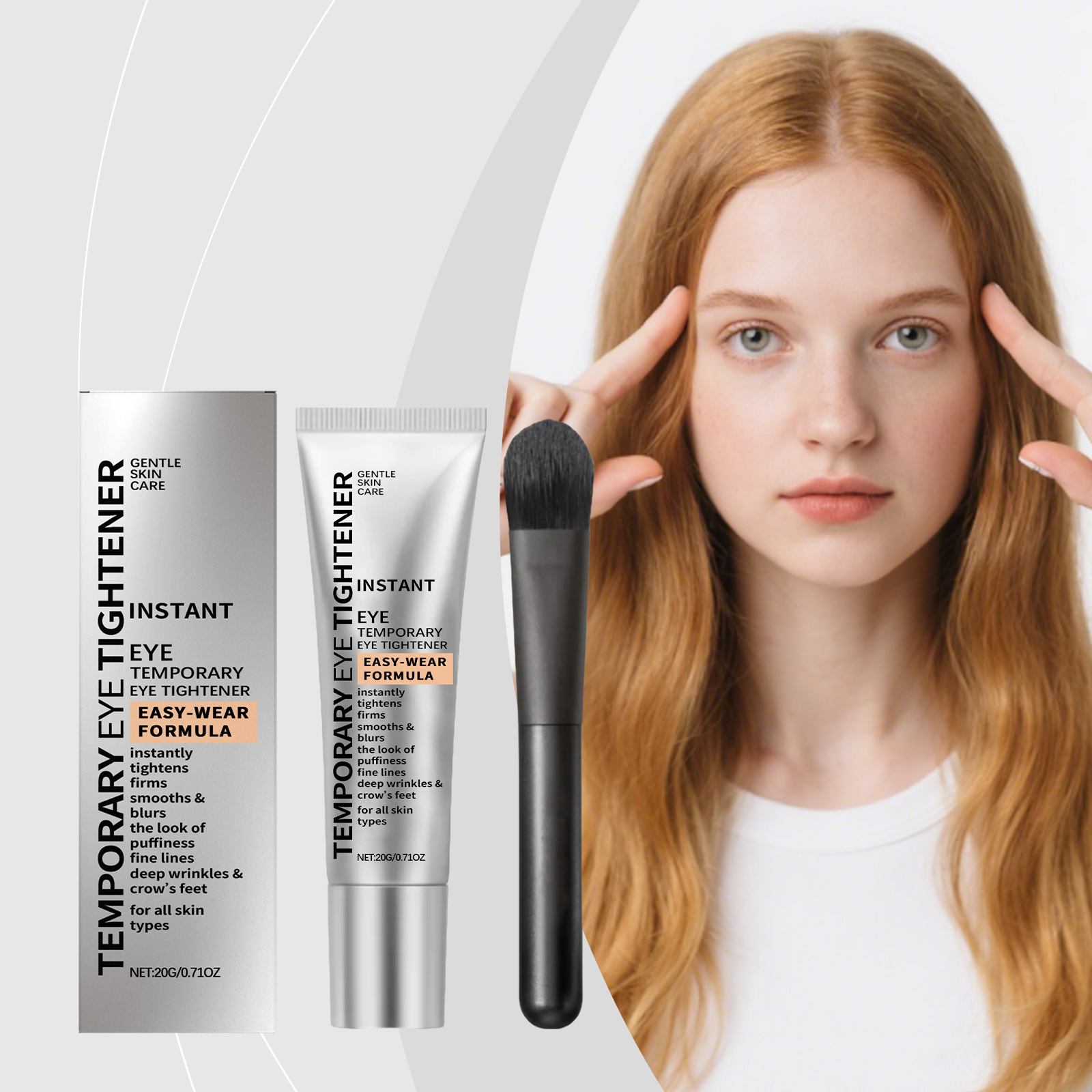 Eye Cream Daily Mild Care Moisturize Eye Area Skin Elastic Soft Hydrate Replenish Water Massage Eye Nursing Balm