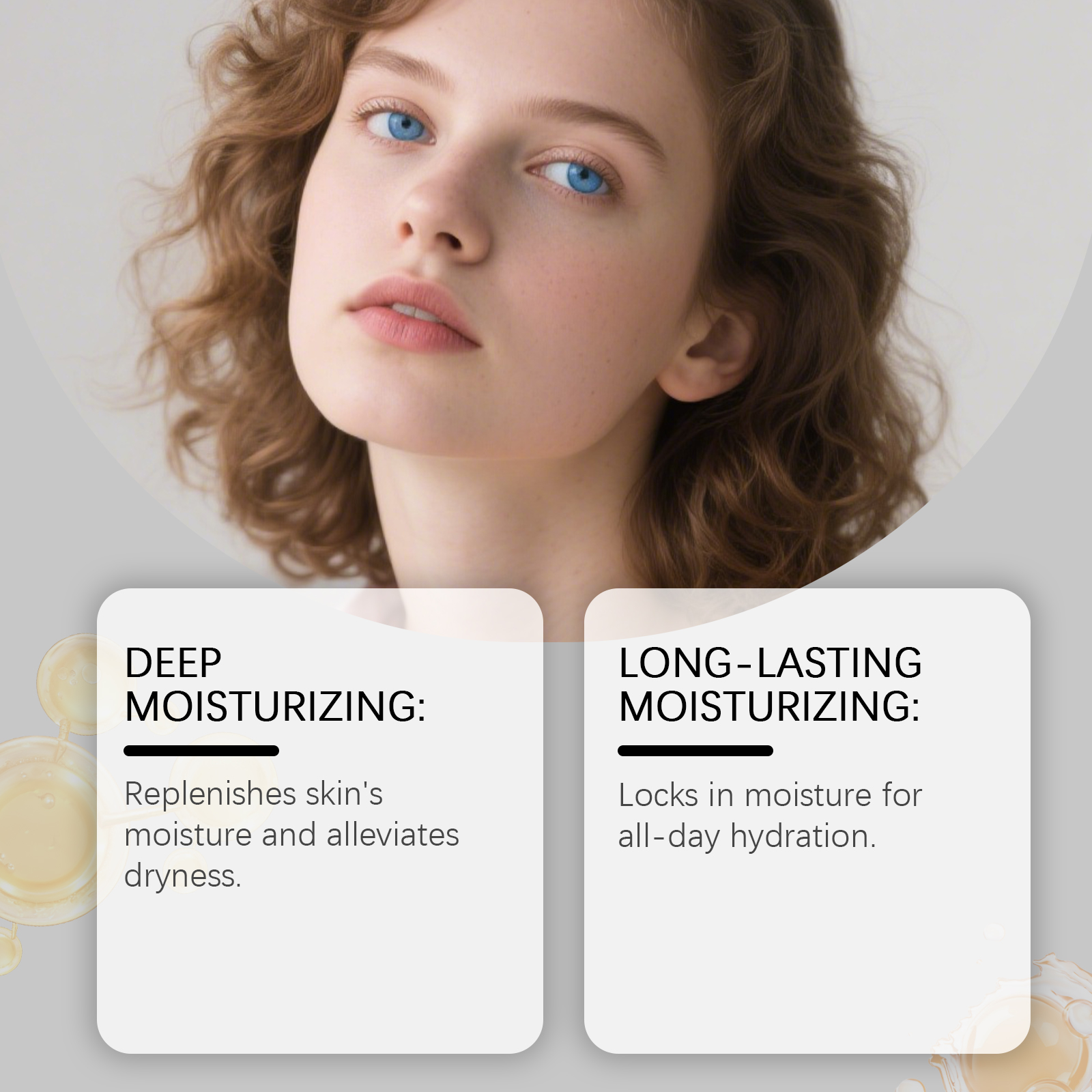 Facial Skin Moisturizing Cream Gentle Care Nourish Hydrate Soft Smooth Bright Delicate Moisturize Face Complexion