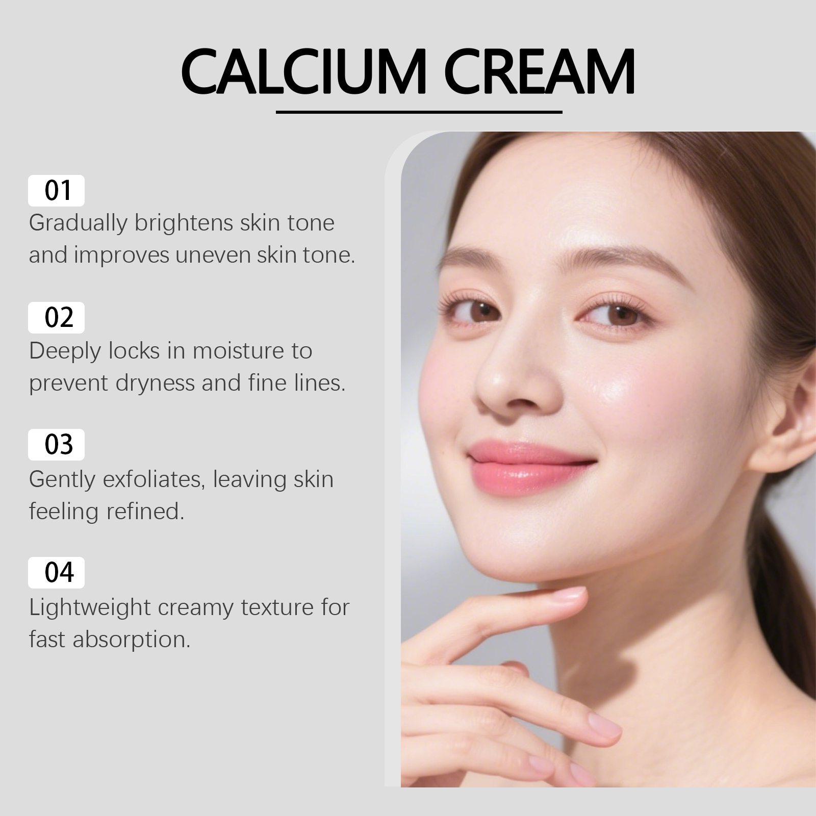 Skin Care Moisturizing Cream Mild Hydrating Soft Delicate Smooth Elastic Nourish Daily Facial Skin Beauty Care