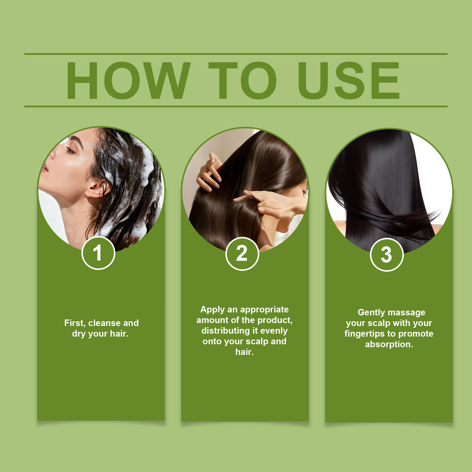 Hair Repair Serum Fix Split Frizz Gentle Nourish Balance Scalp Oil Water Rub Absorb For All Strands