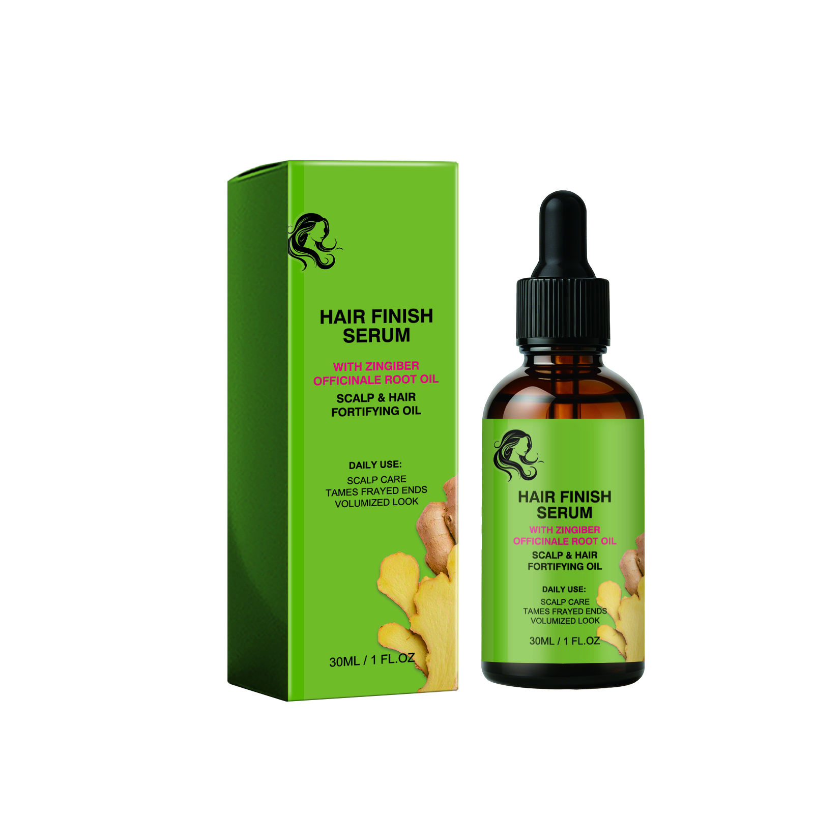 Hair Repair Serum Fix Split Frizz Gentle Nourish Balance Scalp Oil Water Rub Absorb For All Strands