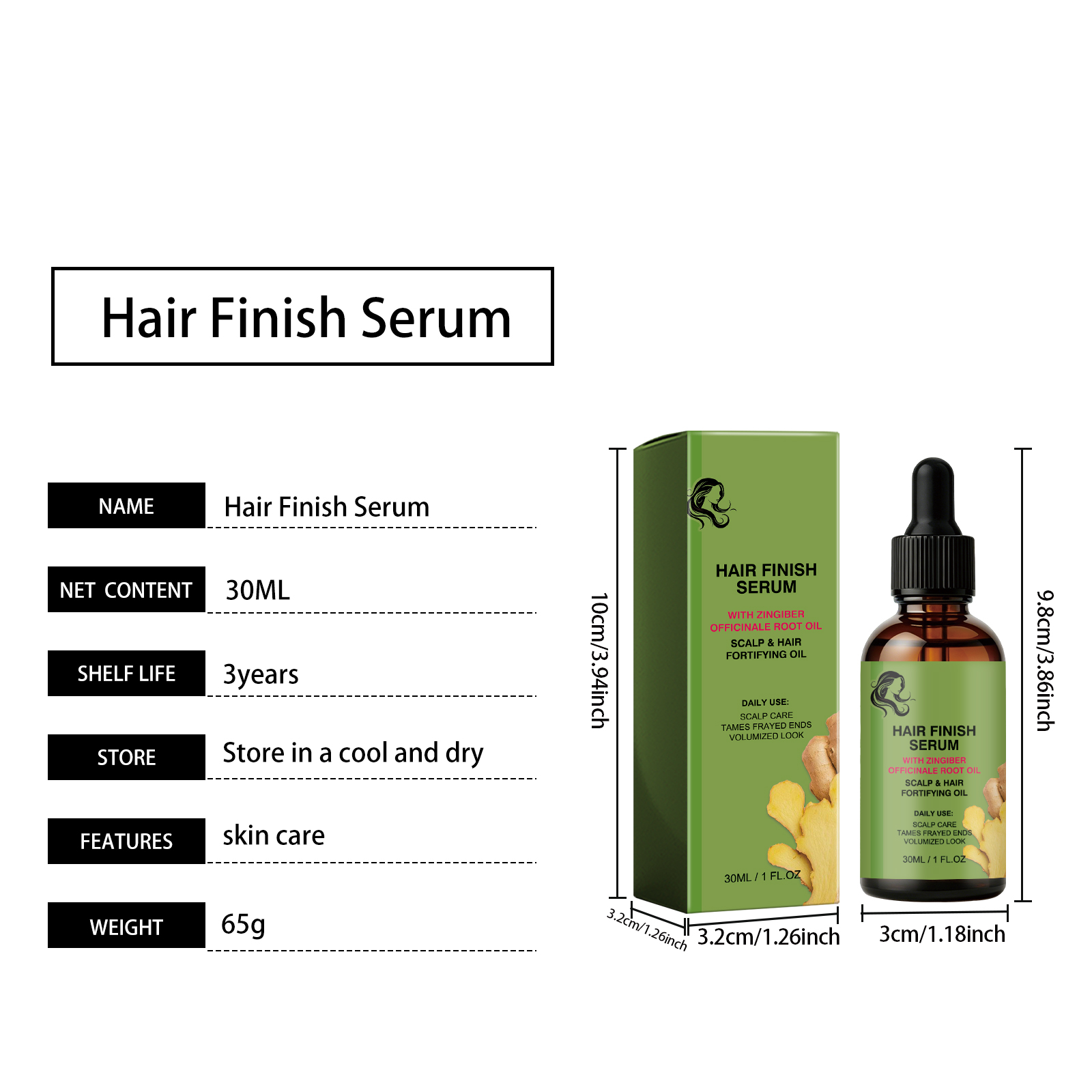 Hair Repair Serum Fix Split Frizz Gentle Nourish Balance Scalp Oil Water Rub Absorb For All Strands