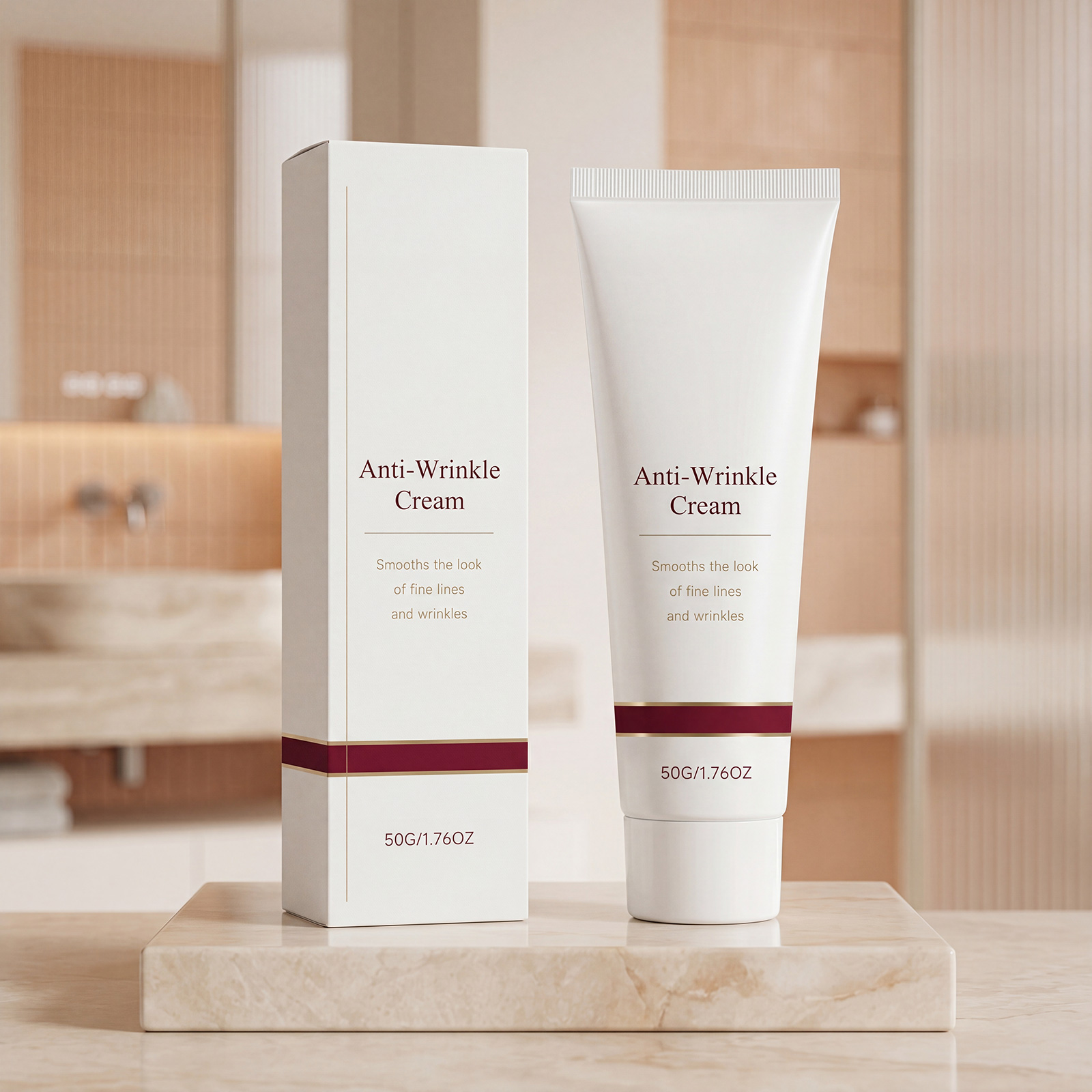 Facial Cream Boosts Skin Elasticity Softens Complexion Smooth Texture Fast Absorption Light Non Sticky Finish