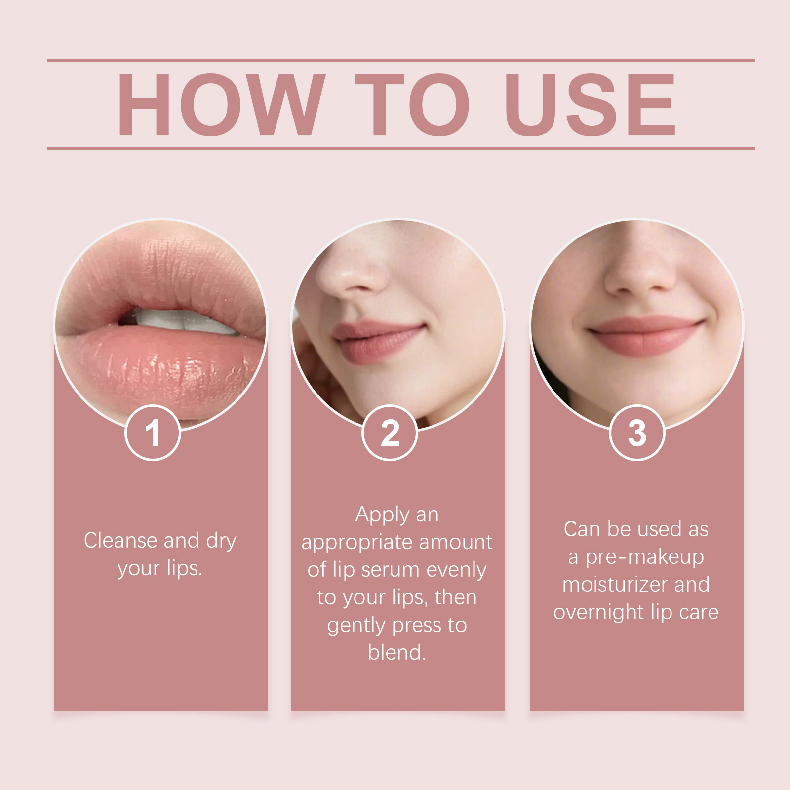 Lip Essence Mild Moisturizing Light Texture Refreshing Non Greasy Hydrating Protect Lip Skin