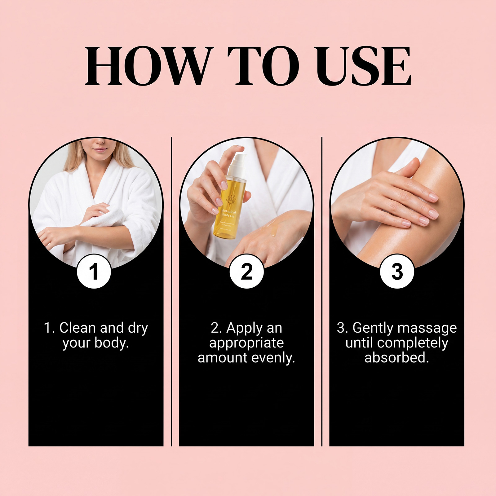 Moisturizing Body Oil Soft Hydrating Even Texture Silky Skin Light Smooth Gentle For Body Skin